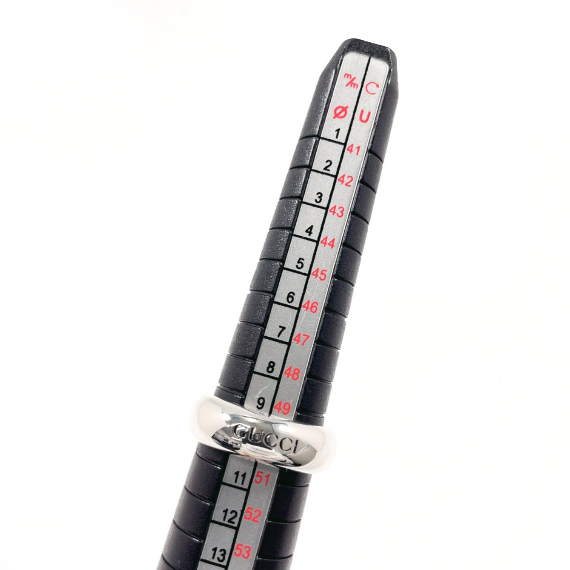 Gucci Silver Silver 925 Band Ring (Pre-Owned)