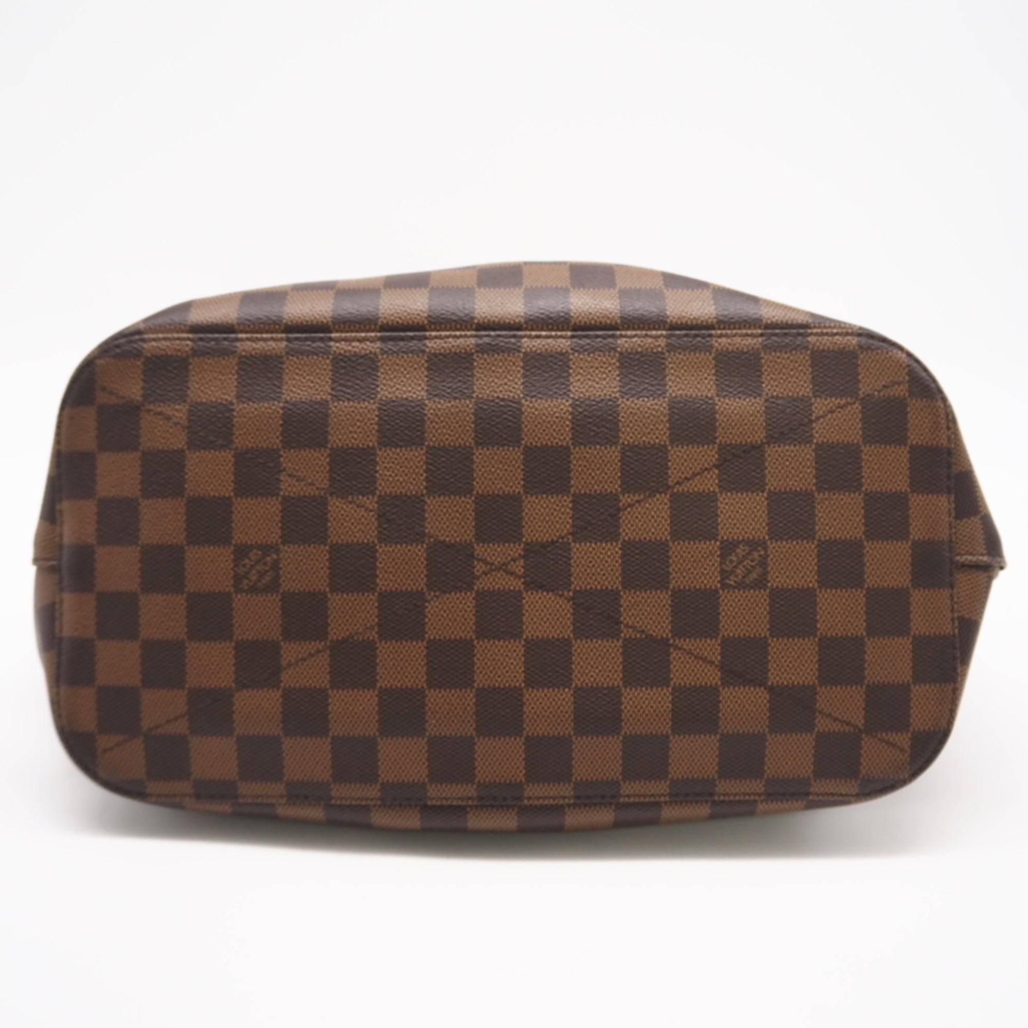 Louis Vuitton Brown Coated Canvas Leather Handbag (Pre-Owned)