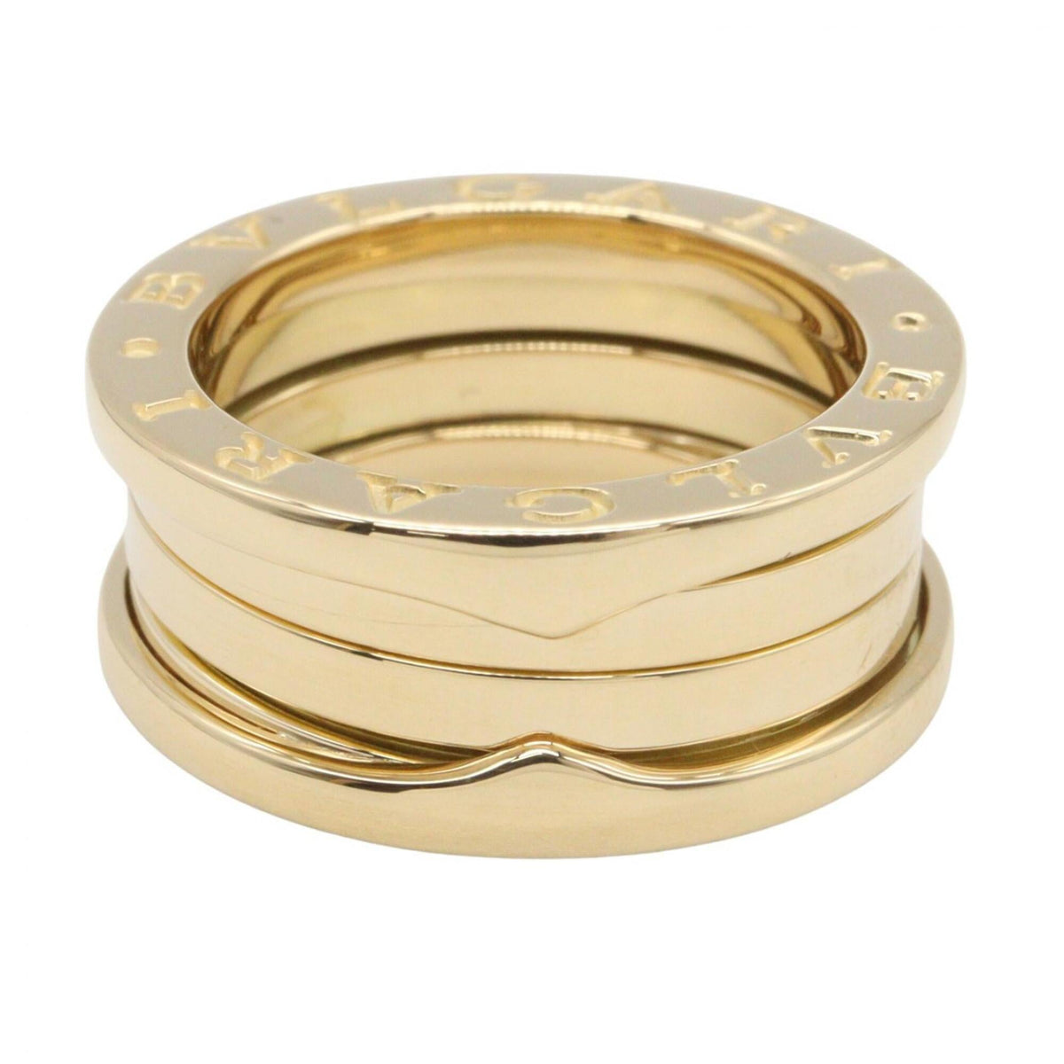Bvlgari Gold Yellow Gold (18K) Band Ring (Pre-Owned)