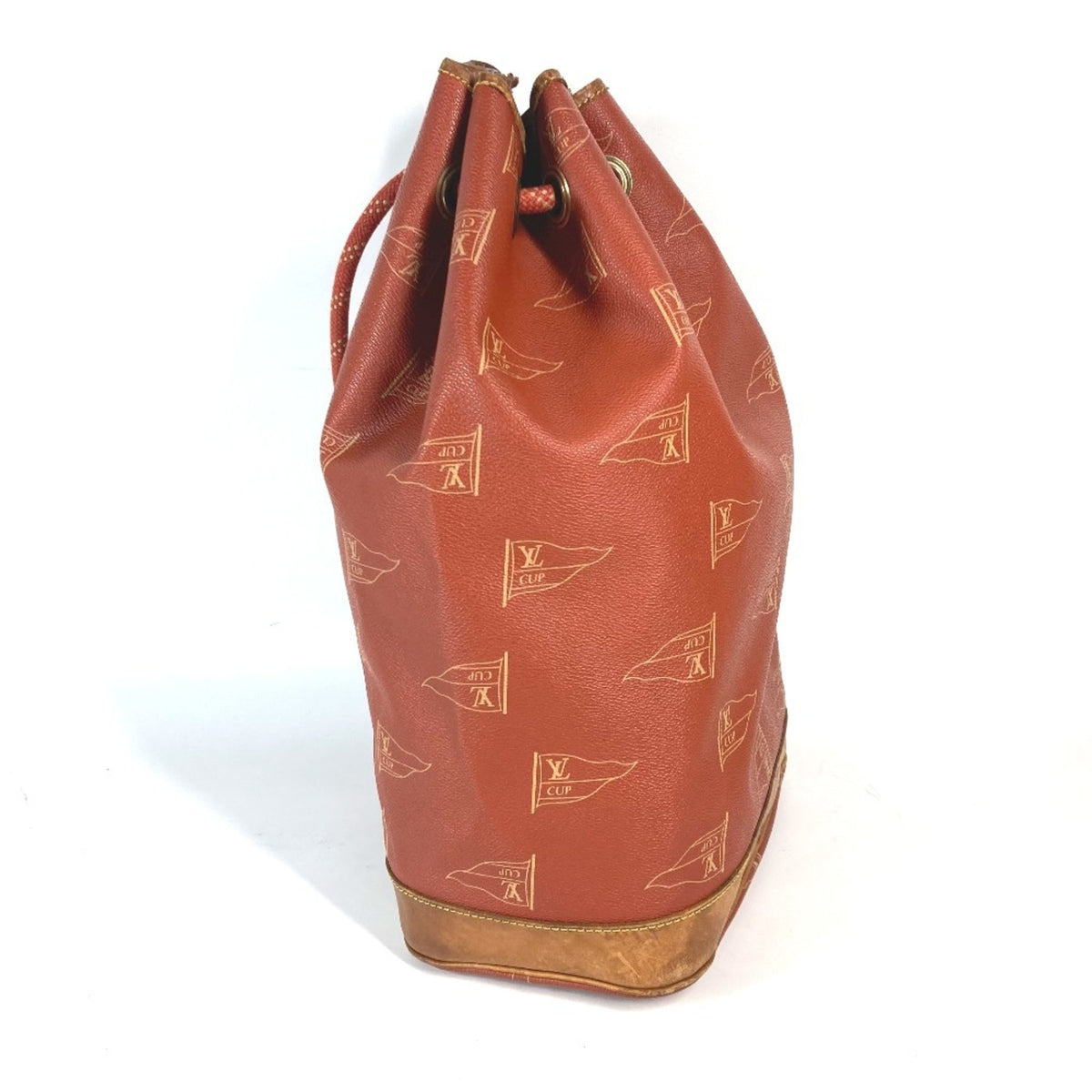 Louis Vuitton Brown Pvc Leather Shoulder Bag (Pre-Owned)