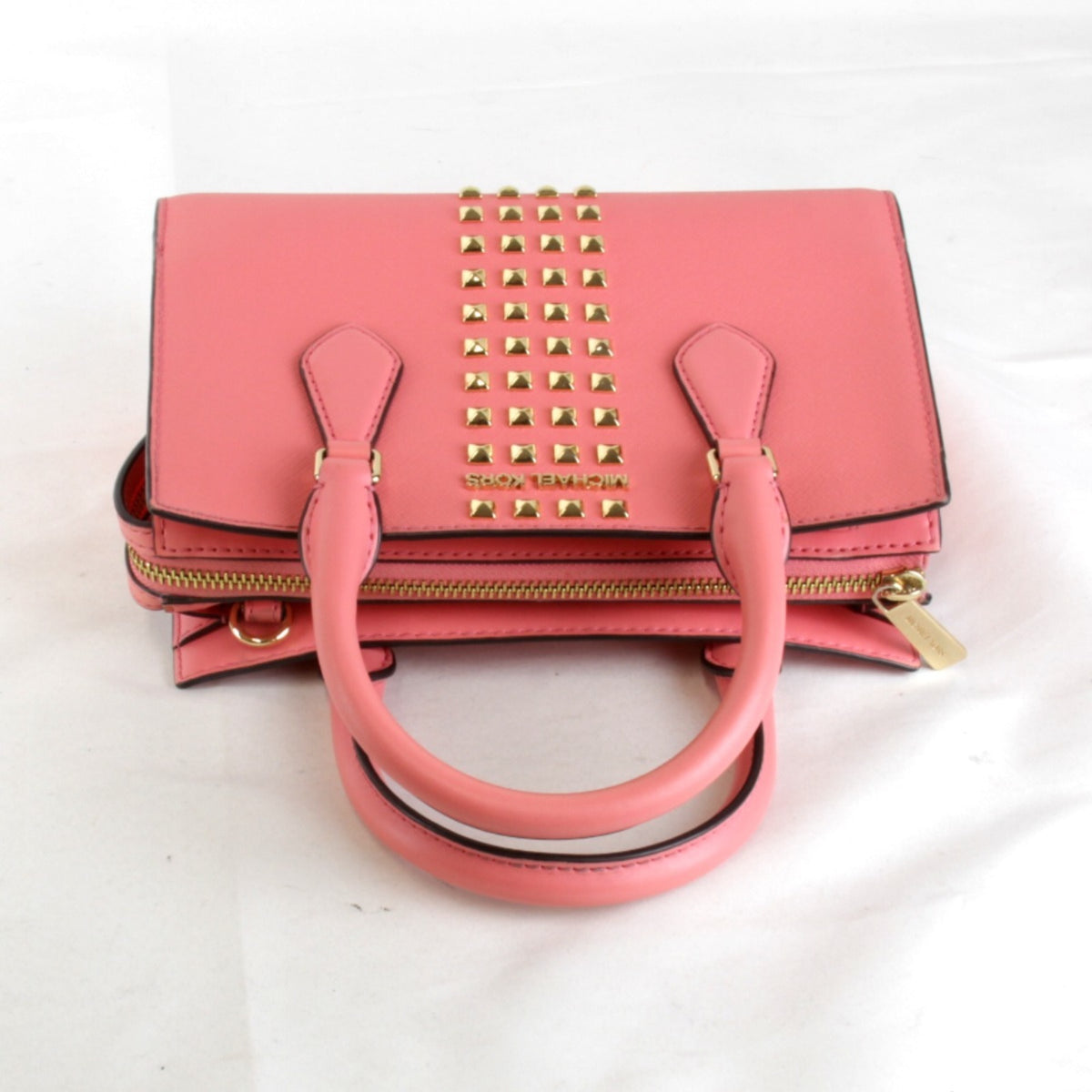 Michael Kors Pink Leather Shoulder Bag (Pre-Owned)