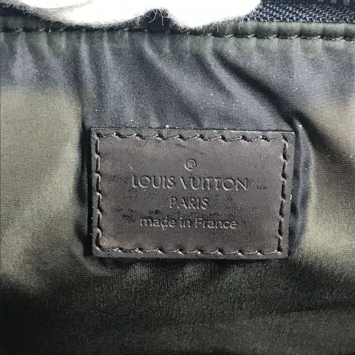 Louis Vuitton Black Damier Geant Clutch Bag Handbag Pouch (Pre-Owned)