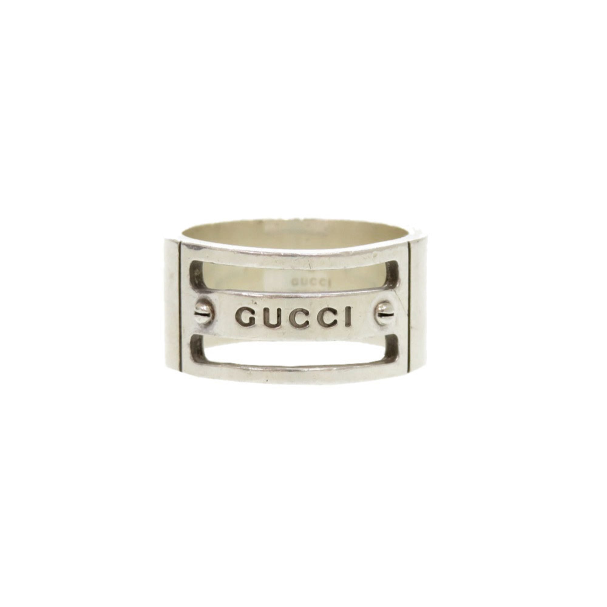 Gucci Silver Silver 925 Band Ring (Pre-Owned)
