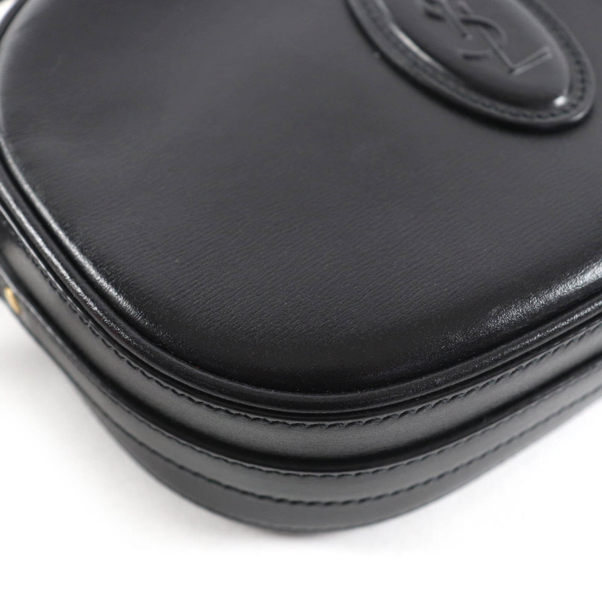 Saint Laurent Black Leather Shoulder Bag (Pre-Owned)