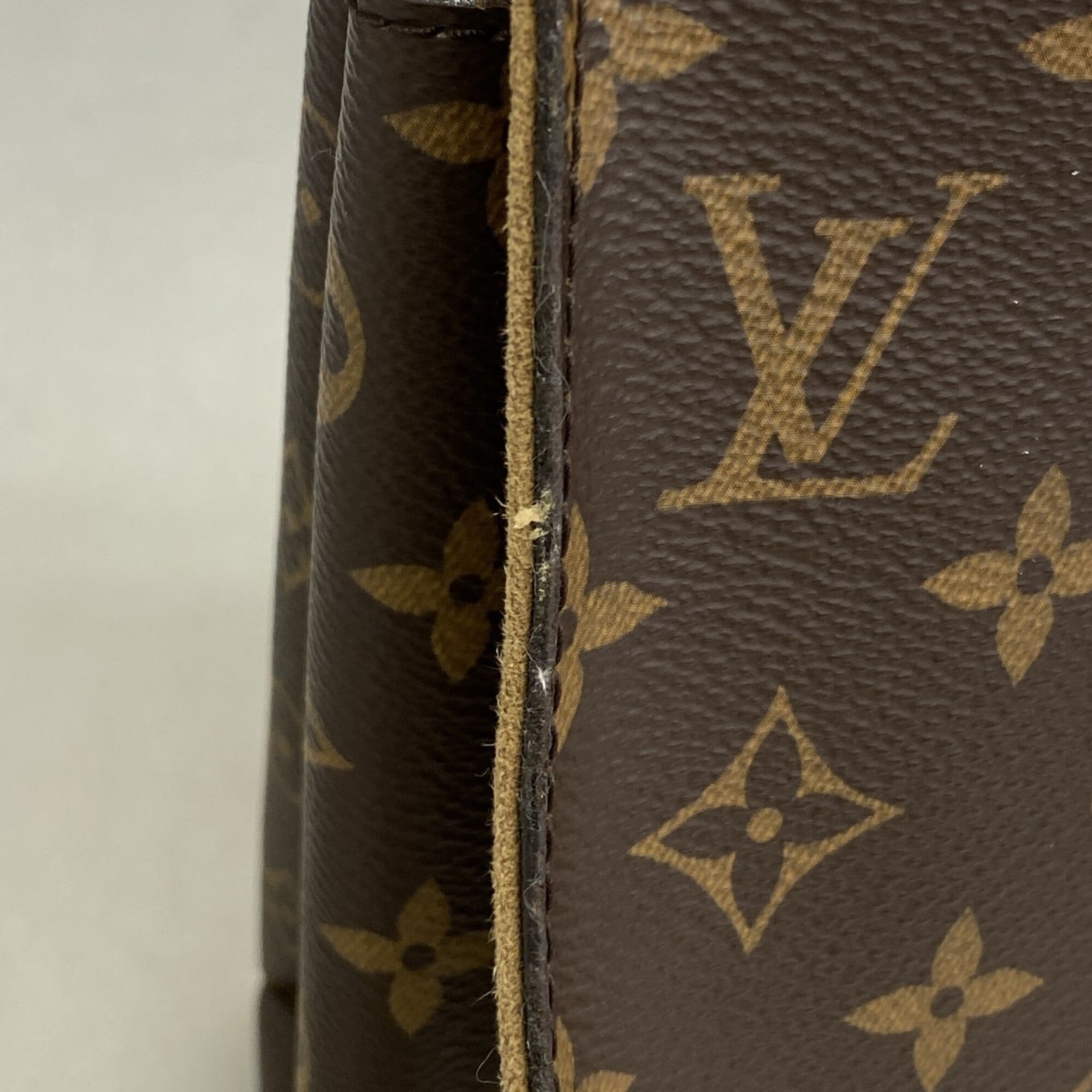 Louis Vuitton Brown Handbag (Pre-Owned)