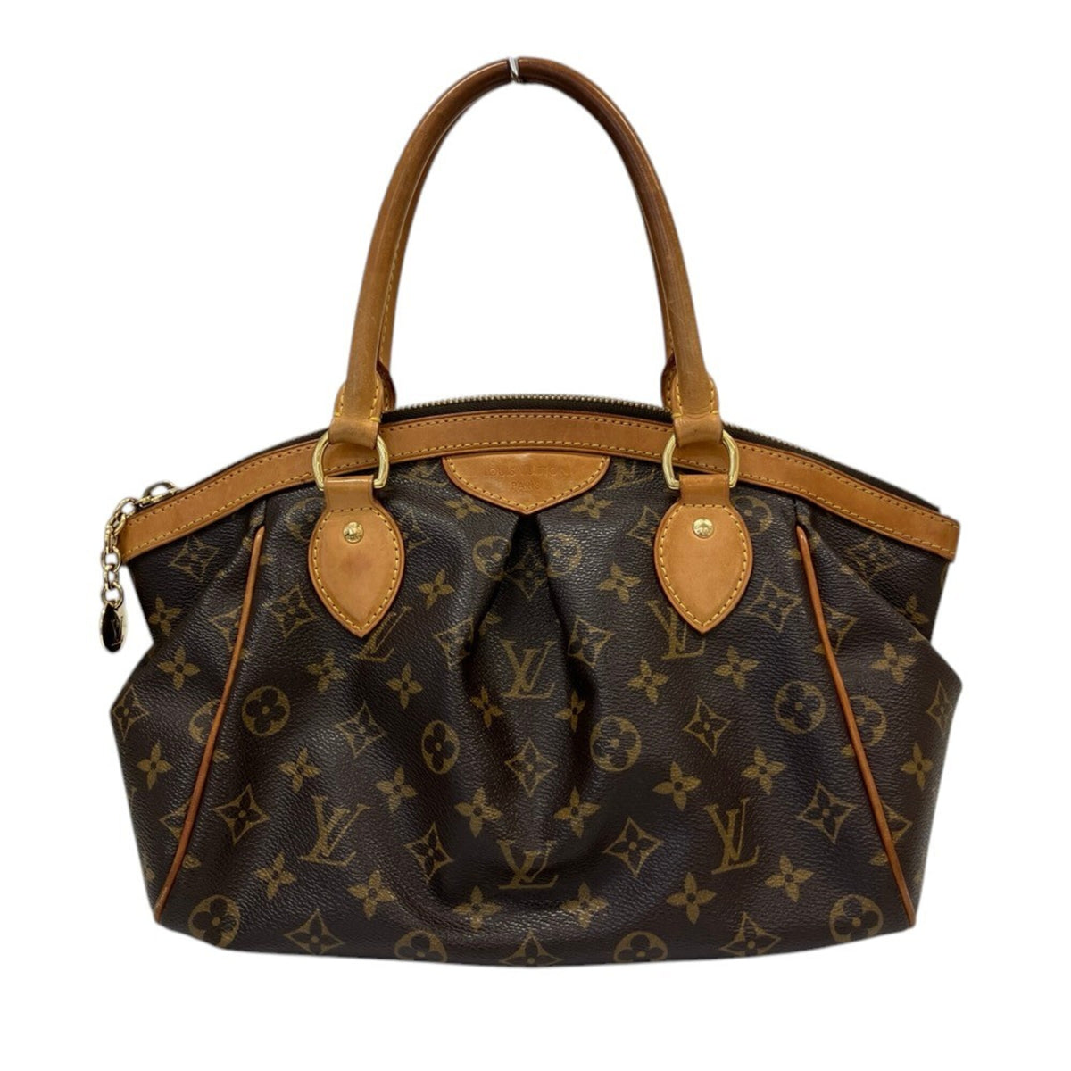 Louis Vuitton Brown Monogram Canvas Handbag (Pre-Owned)