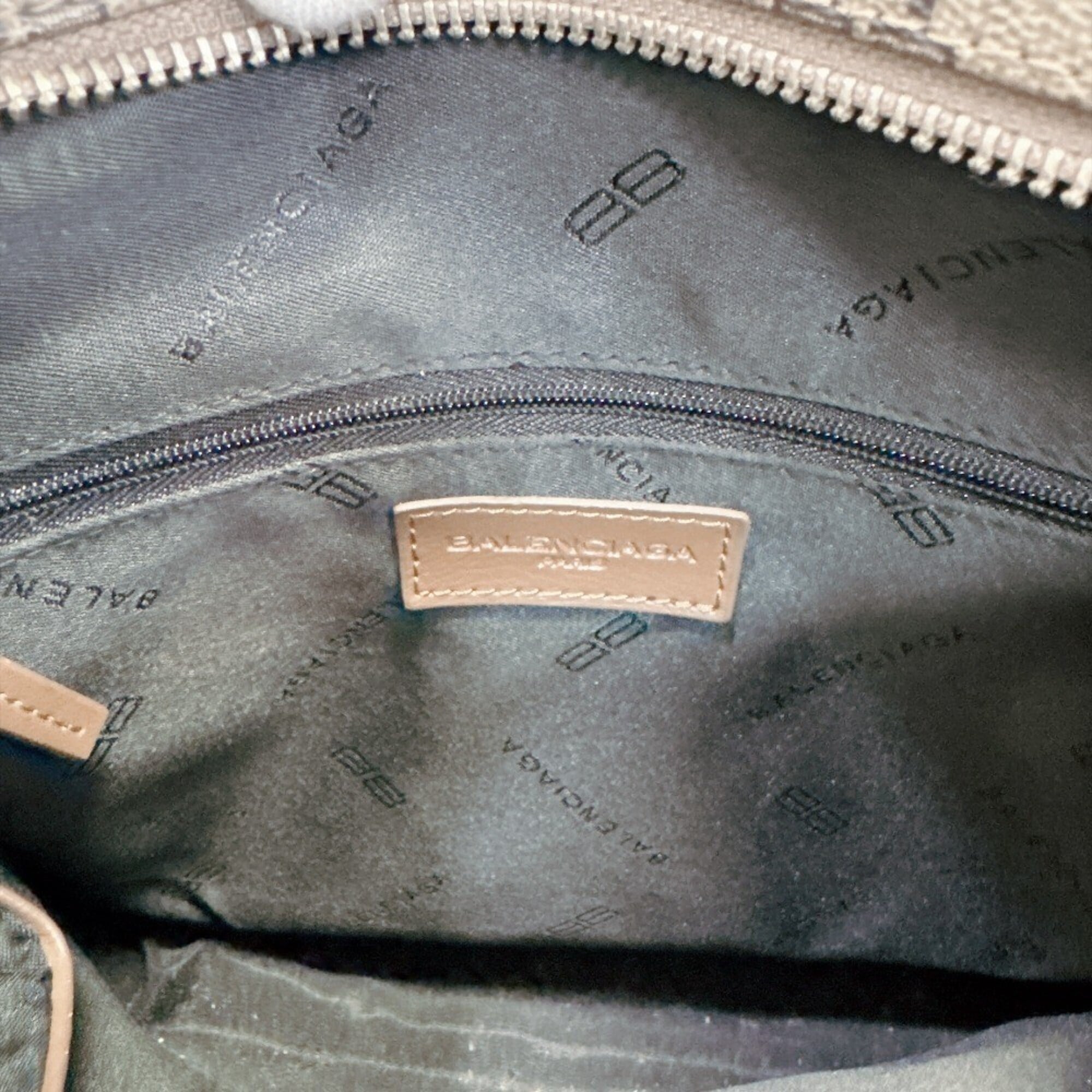 Balenciaga Brown Pvc Handbag (Pre-Owned)