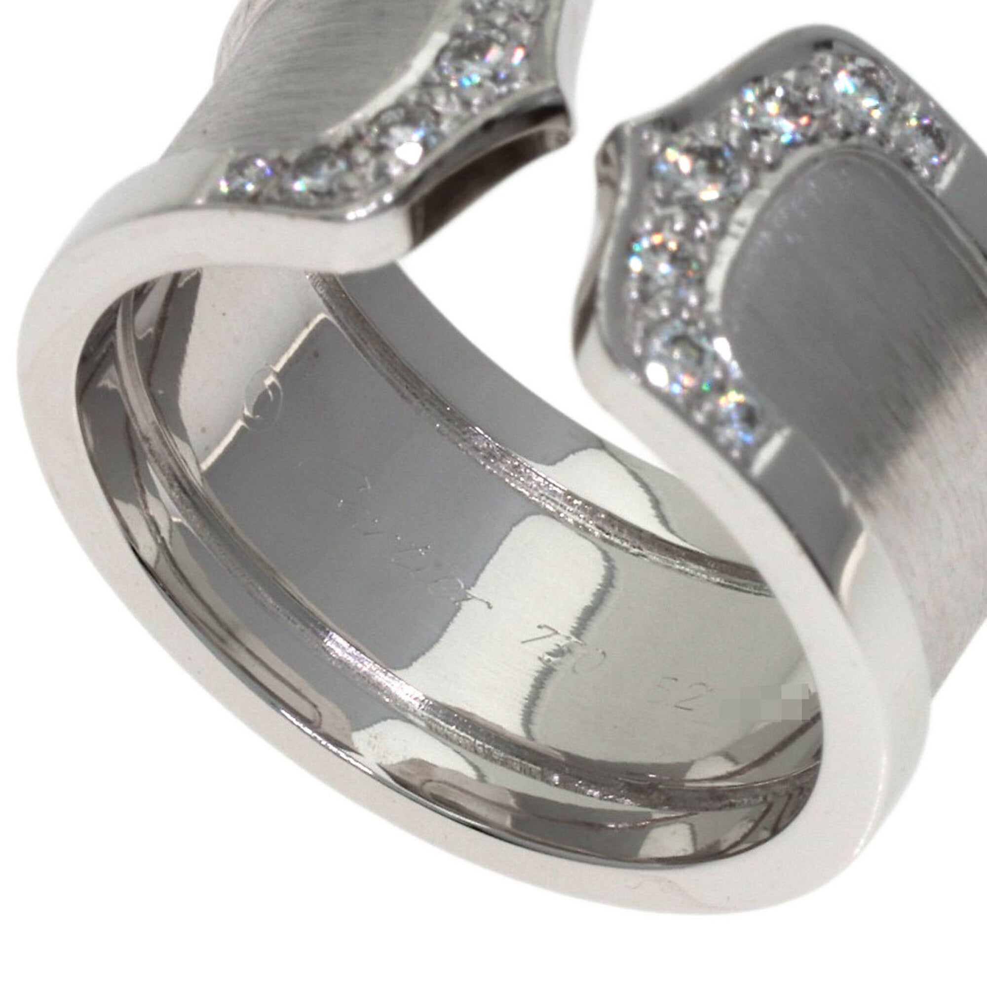 Cartier White Gold White Gold (18K) Band Ring (Pre-Owned)