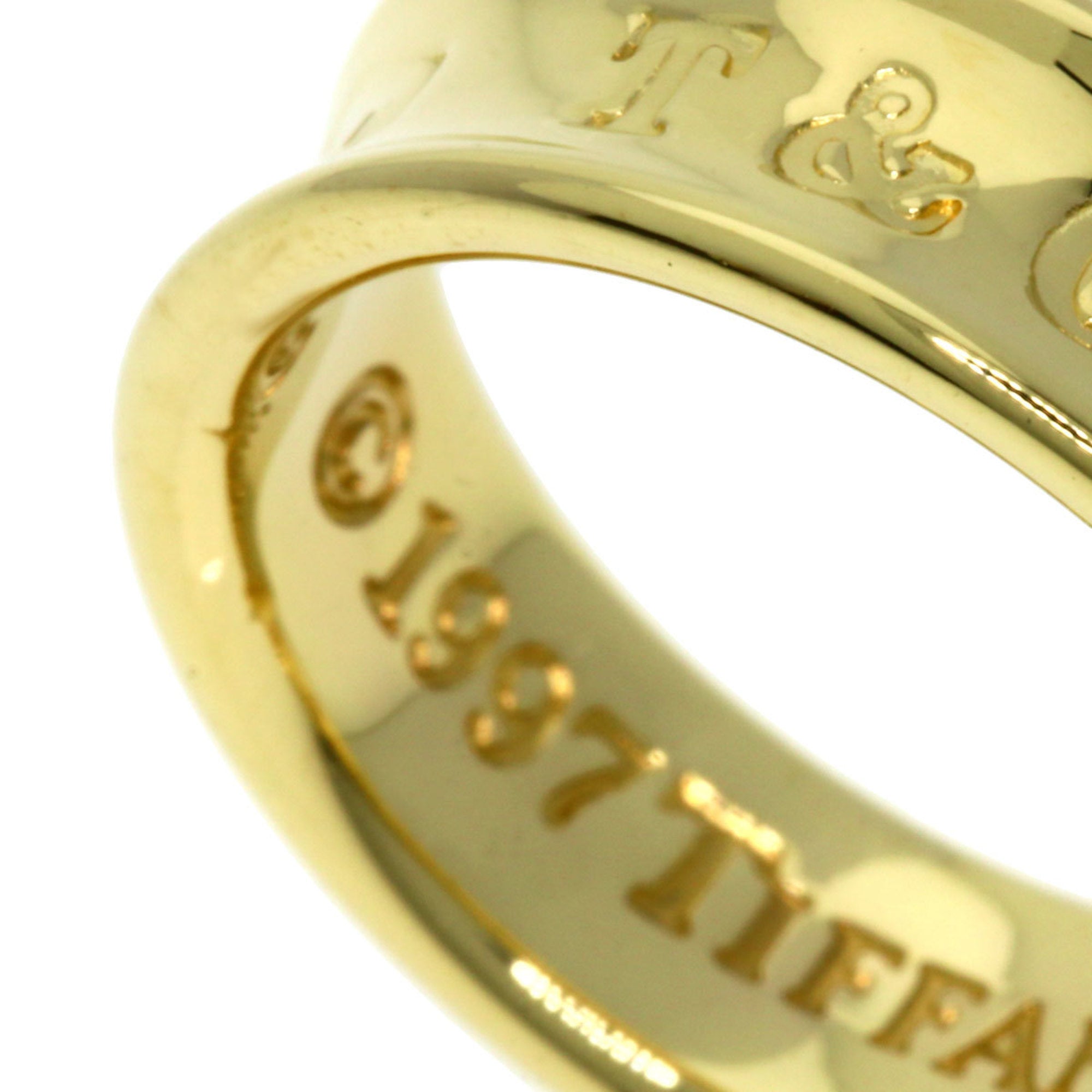 Tiffany Gold Yellow Gold (18K) Band Ring (Pre-Owned)