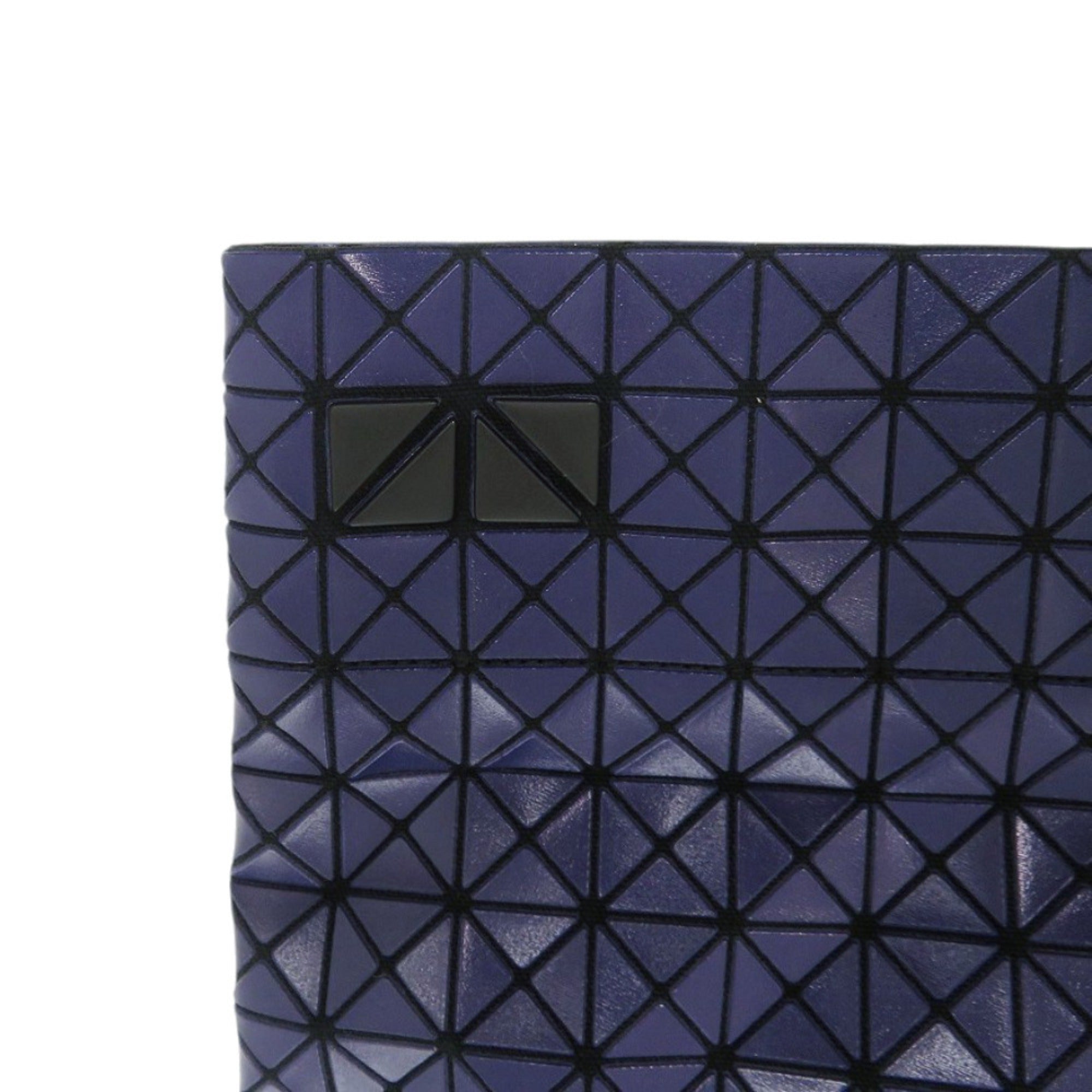 Issey Miyake Purple Pvc Cotton Clutch Bag (Pre-Owned)