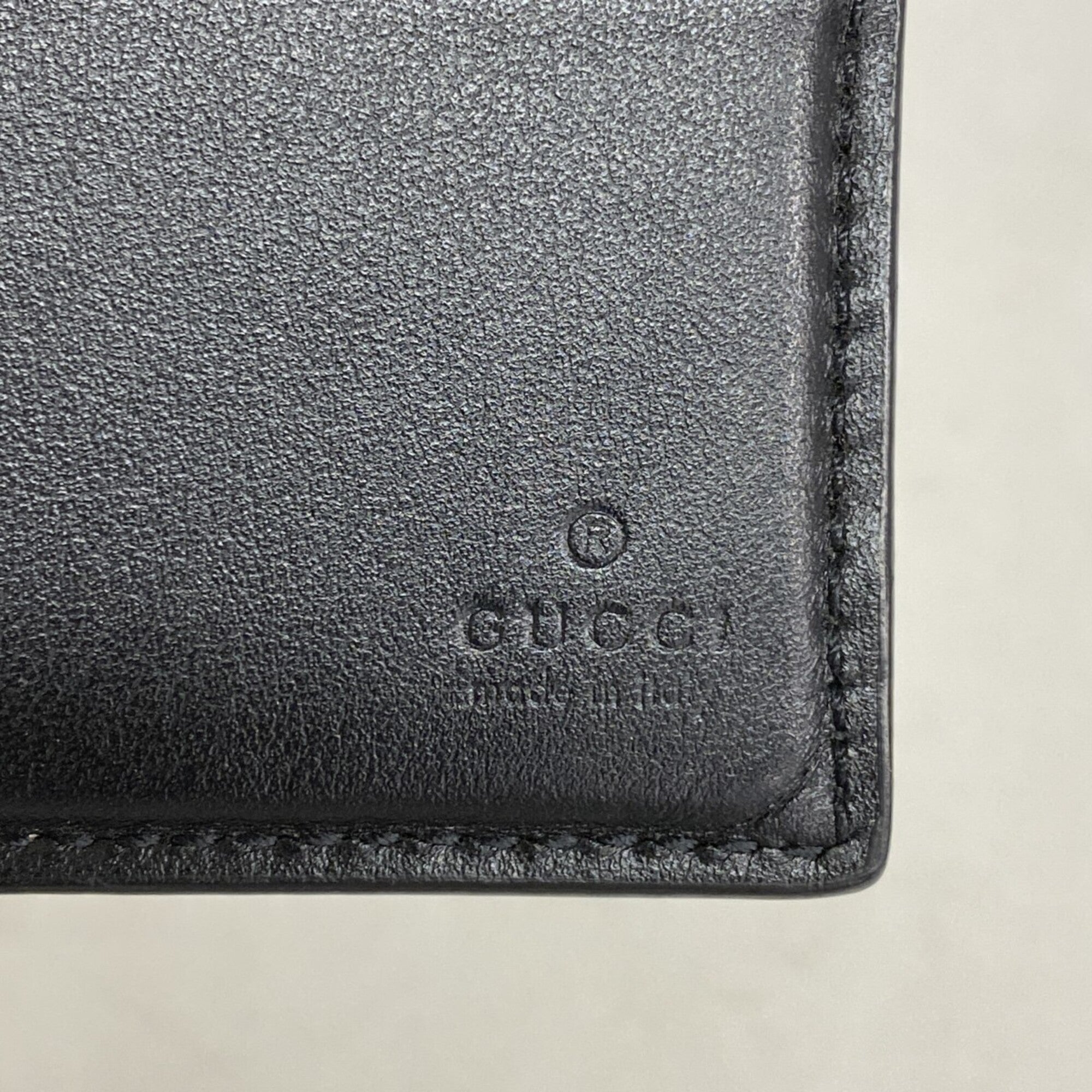 Gucci Black Leather Money Clip (Pre-Owned)