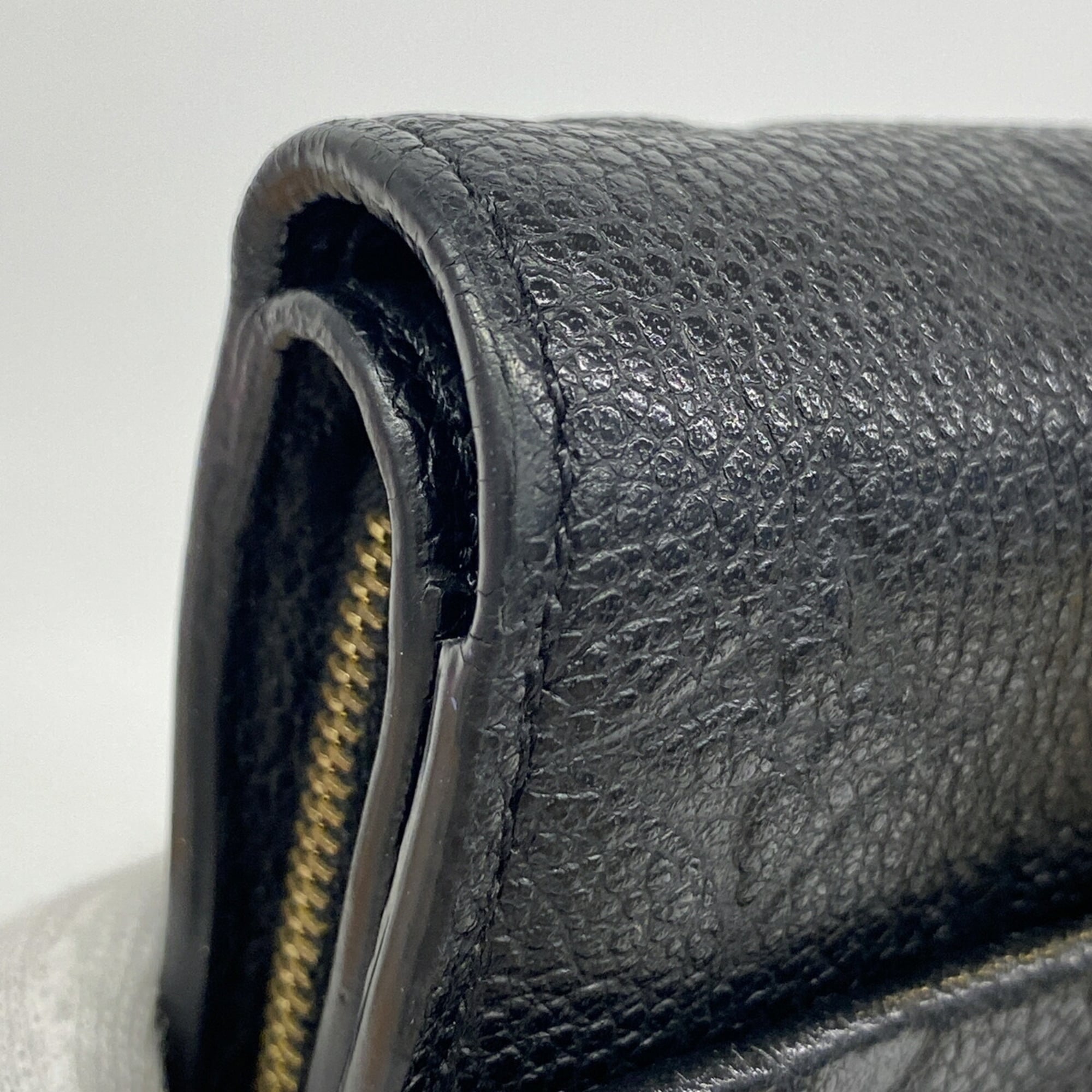 Louis Vuitton Noir Wallet (Tri-Fold) (Pre-Owned)