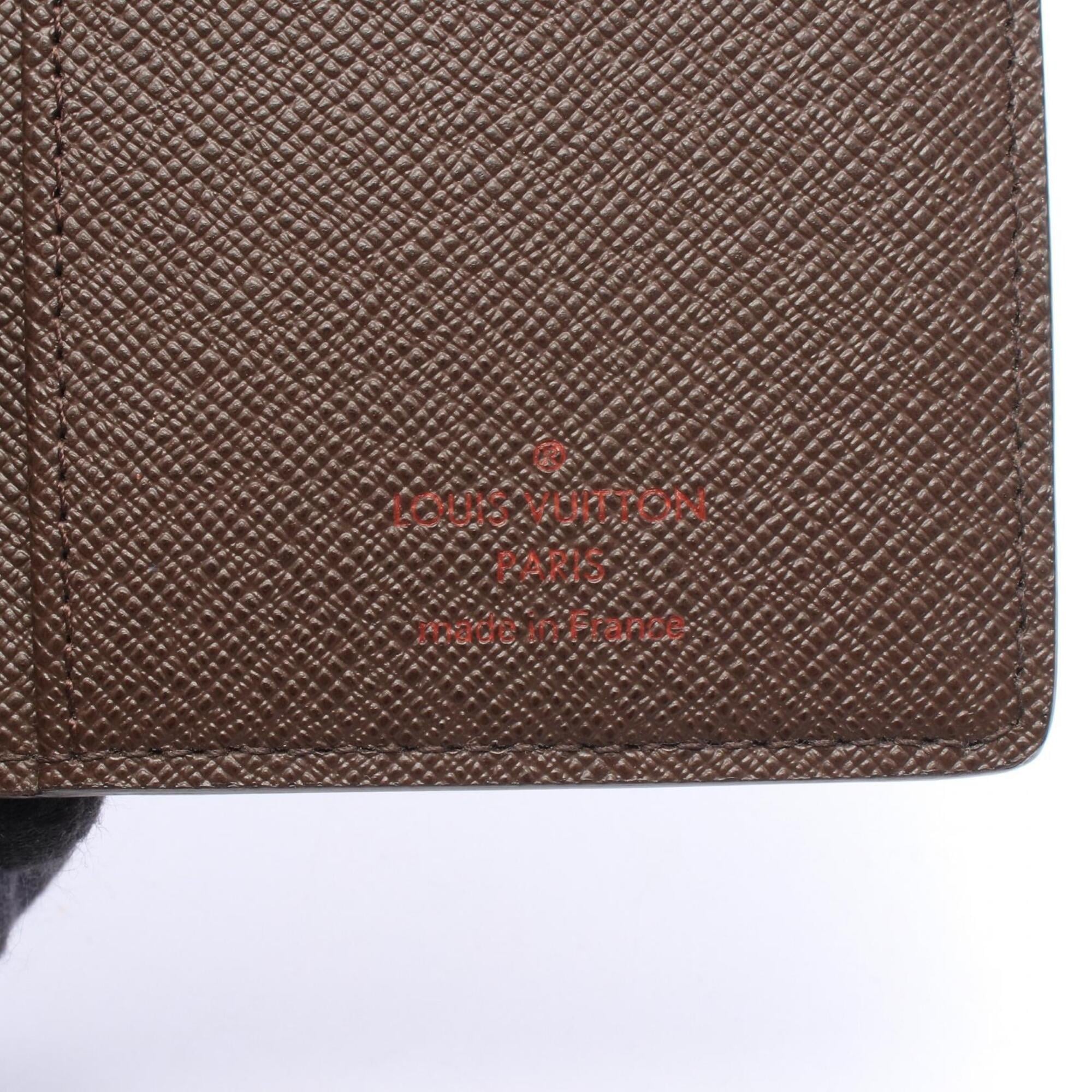 Louis Vuitton Brown Pvc Long Wallet (Bi-Fold) (Pre-Owned)
