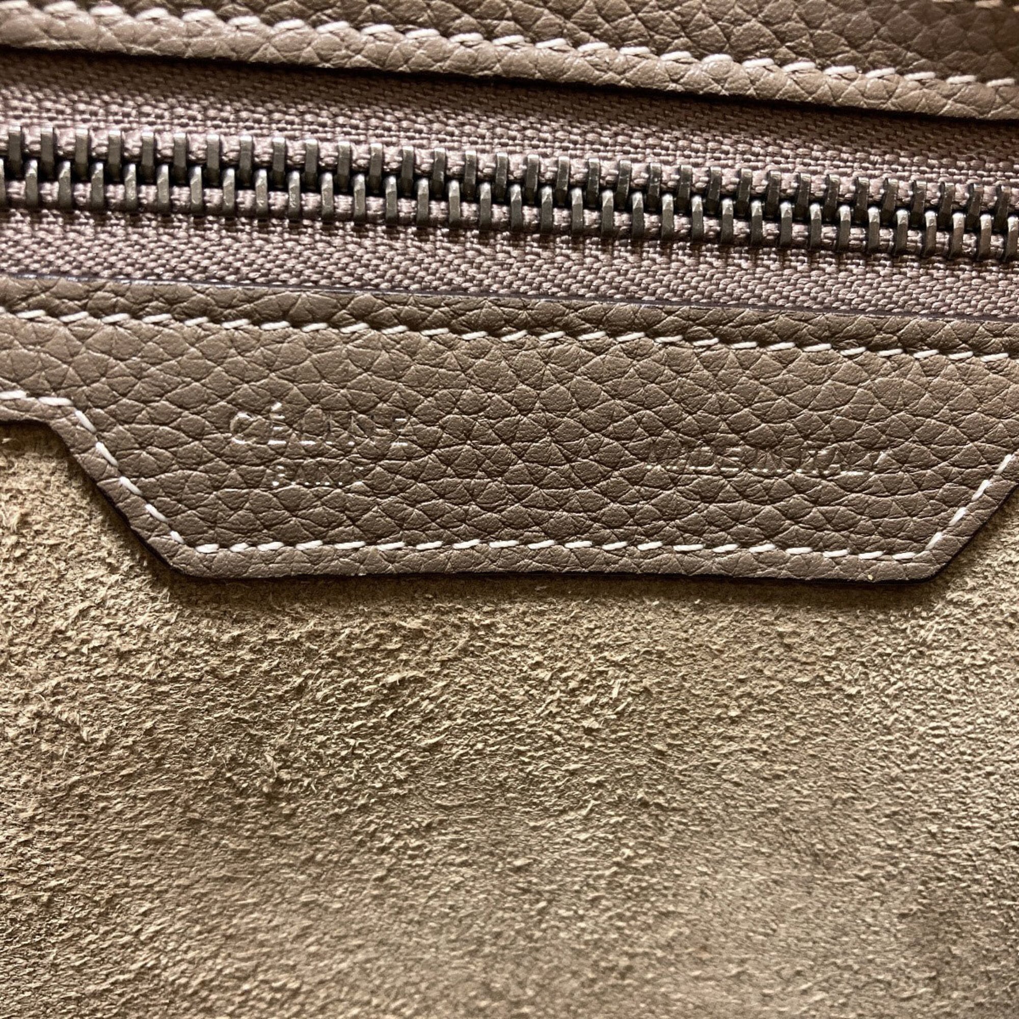Celine Brown Leather Tote Bag (Pre-Owned)