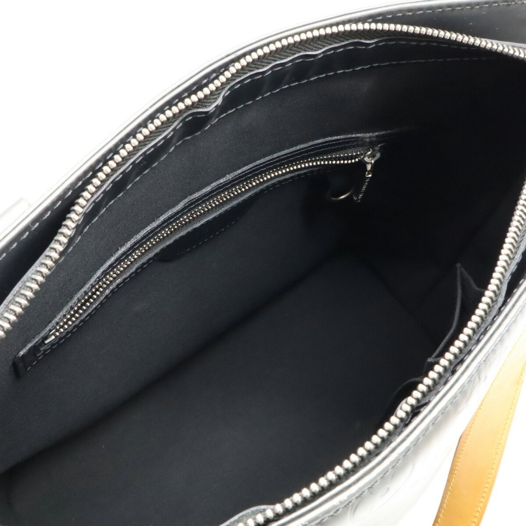 Louis Vuitton Monogram Mat Black Noir Leather Shoulder Bag Tote Bag (Pre-Owned)