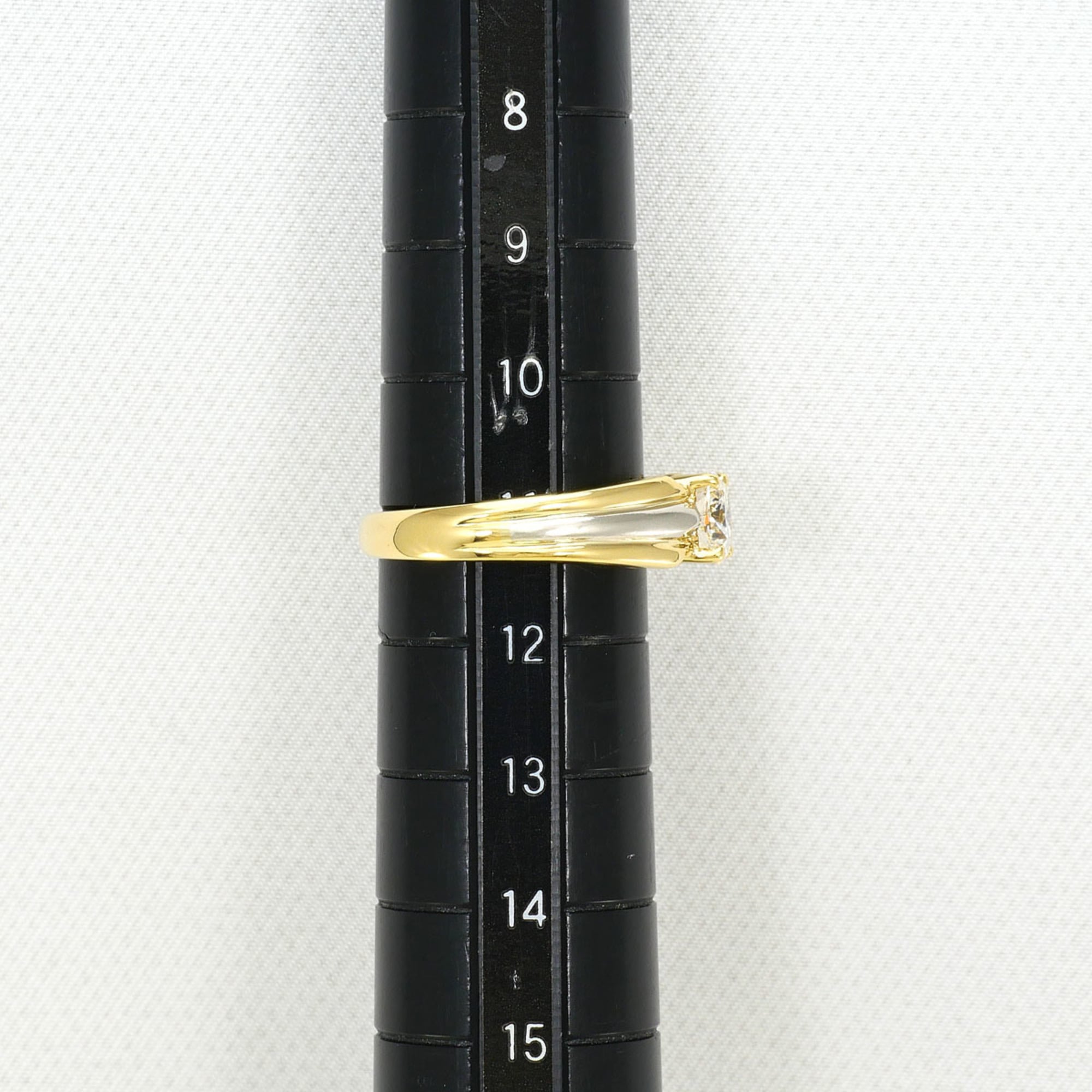 Unbranded Platinum Yellow Gold Yellow Gold (18K) Platinum 900 Band Ring (Pre-Owned)