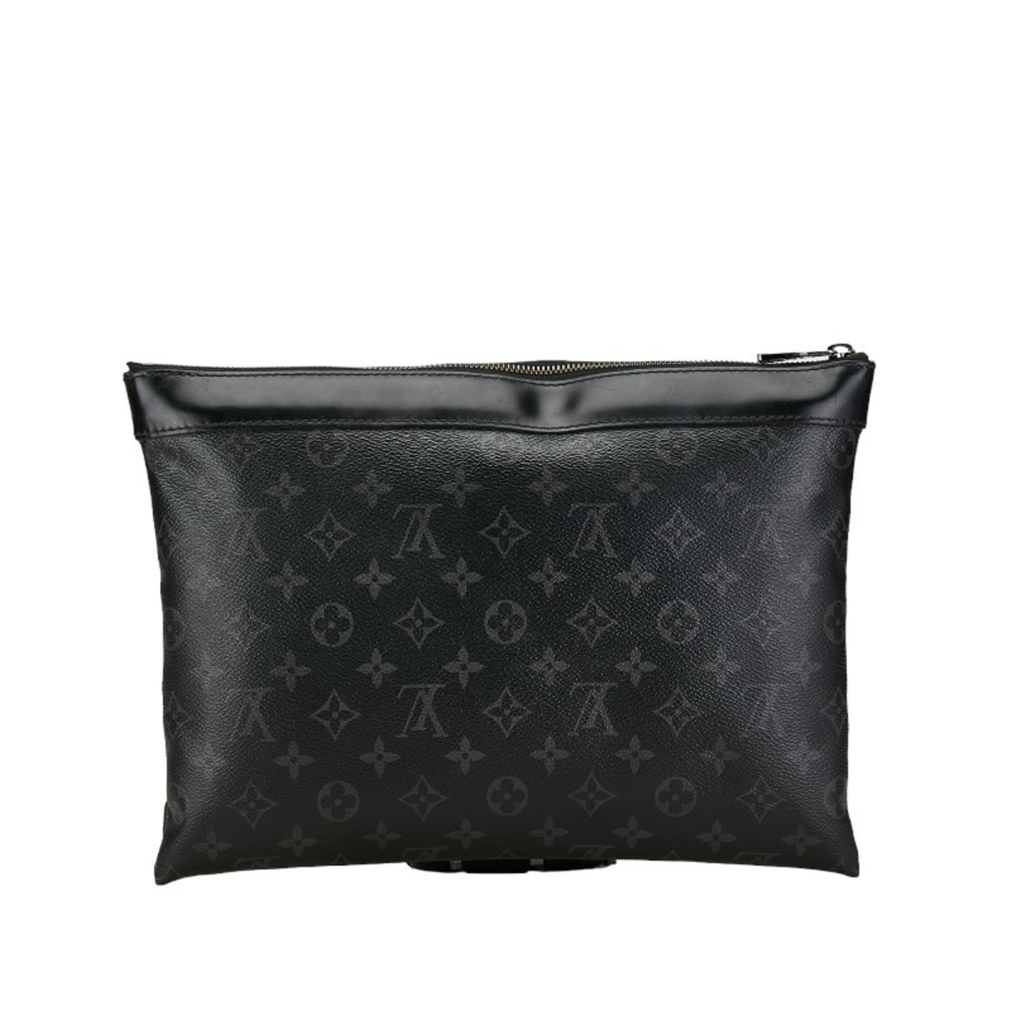 Louis Vuitton Black Monogram Eclipse Clutch Bag Pouch (Pre-Owned)