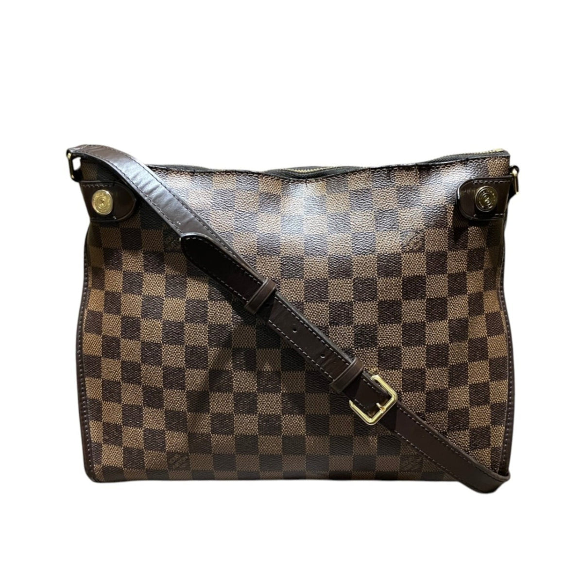 Louis Vuitton Brown Damier Canvas Galle Damier Canvas Shoulder Bag (Pre-Owned)