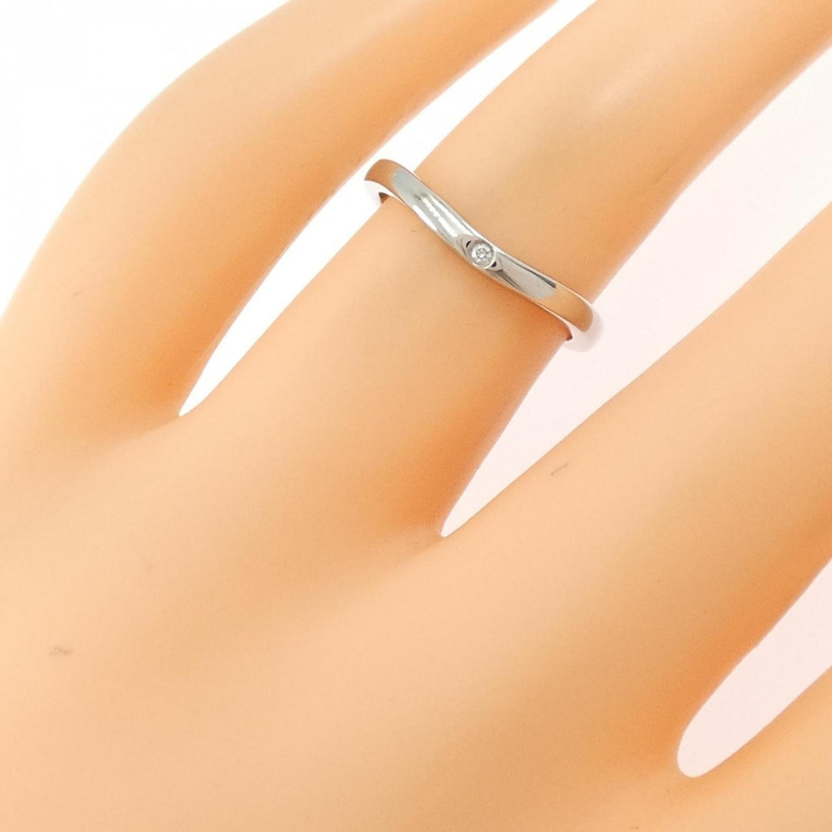Cartier Platinum 950 Band Ring (Pre-Owned)