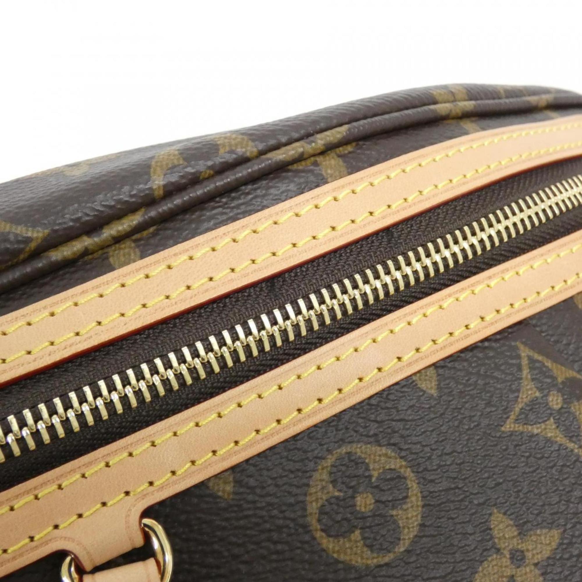 Louis Vuitton Marron Monogram Monogram Coated Canvas Fanny Pack Handbag Sling Bag (Pre-Owned)