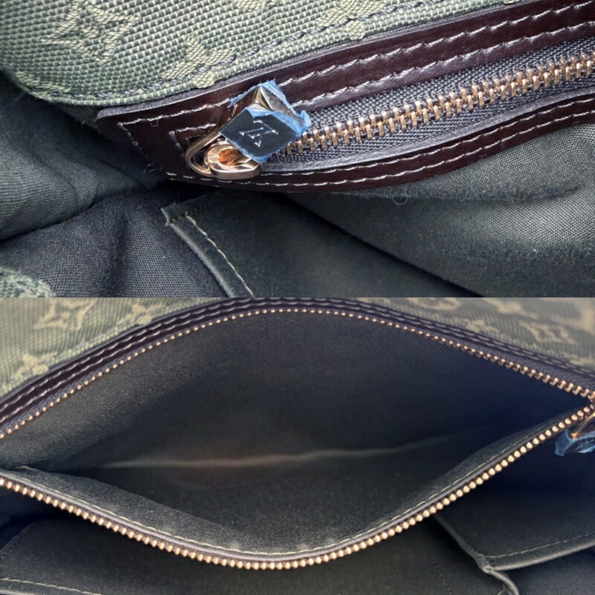 Louis Vuitton Khaki Monogram Mini Shoulder Bag (Pre-Owned)