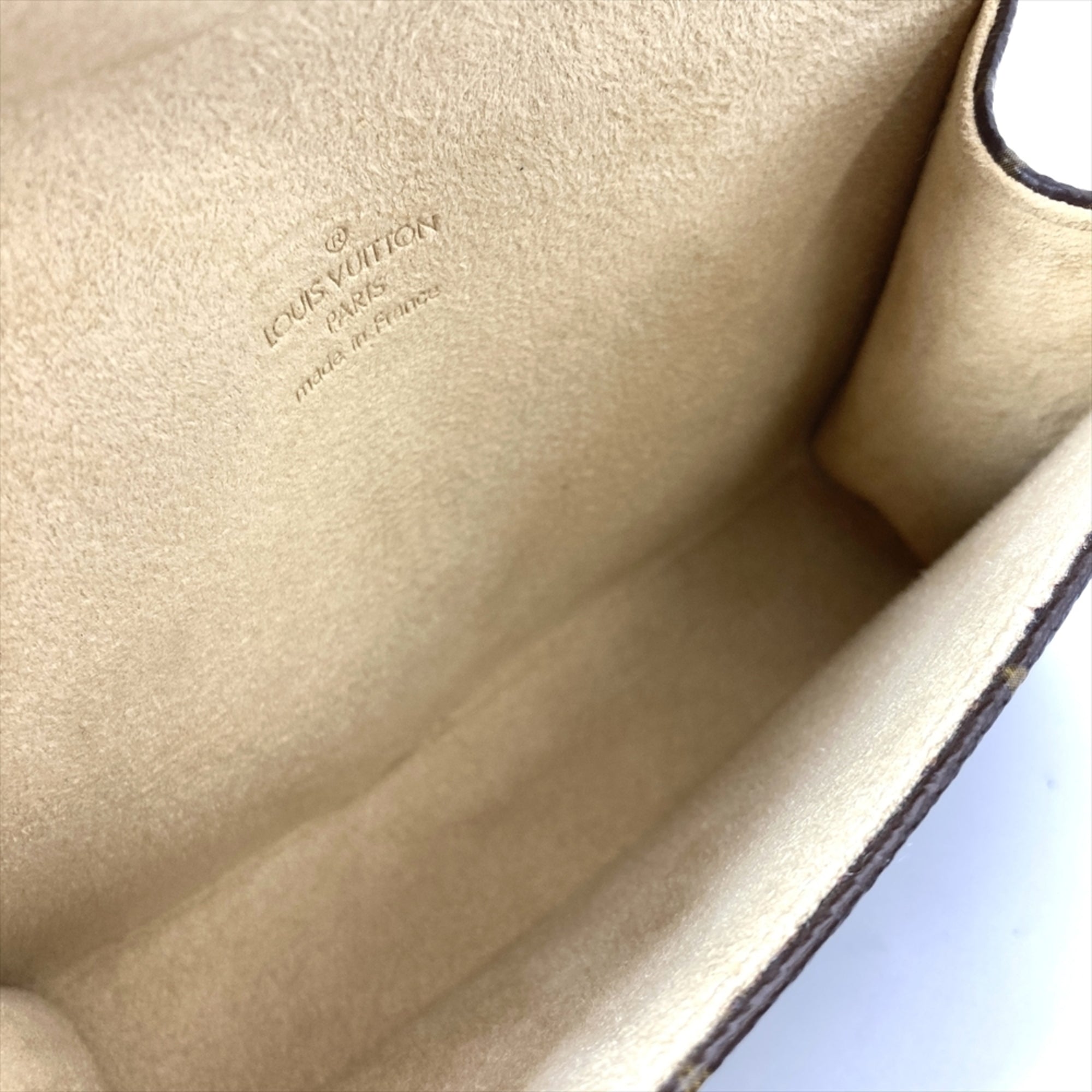 Louis Vuitton Brown Monogram Canvas Fanny Pack Handbag Pochette Pouch (Pre-Owned)
