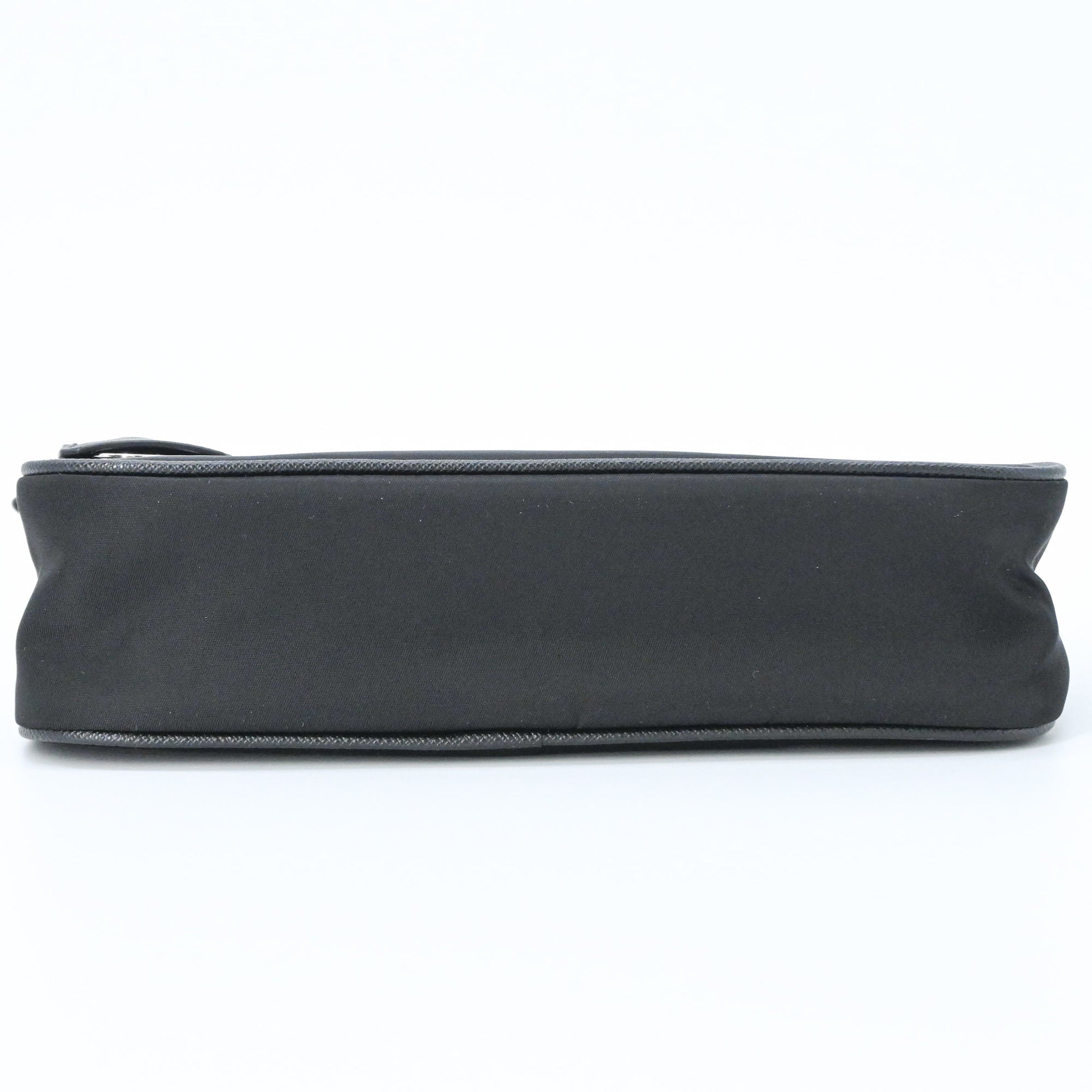 Prada Black Nylon Handbag Shoulder Bag (Pre-Owned)