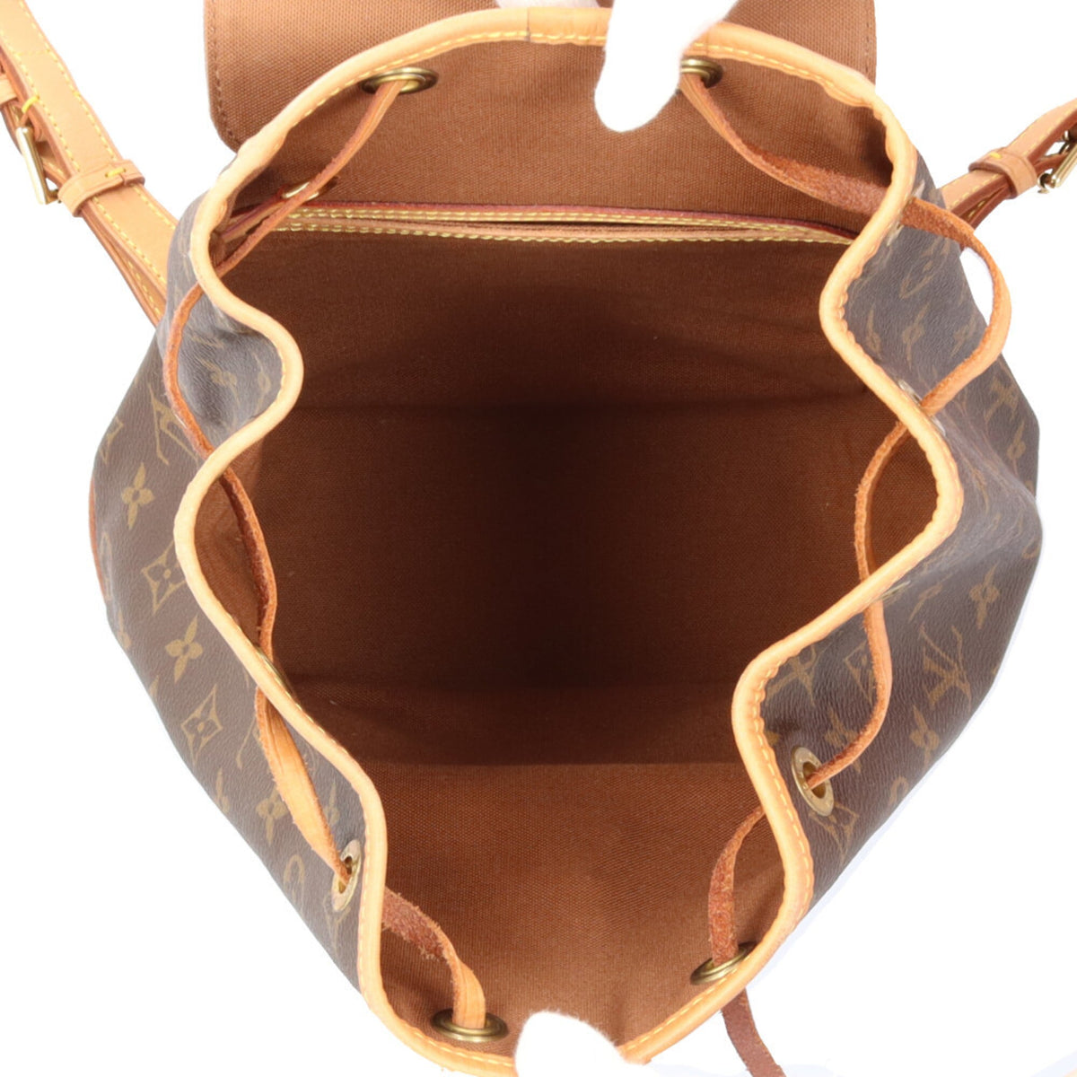 Louis Vuitton Brown Monogram Canvas Backpack (Pre-Owned)