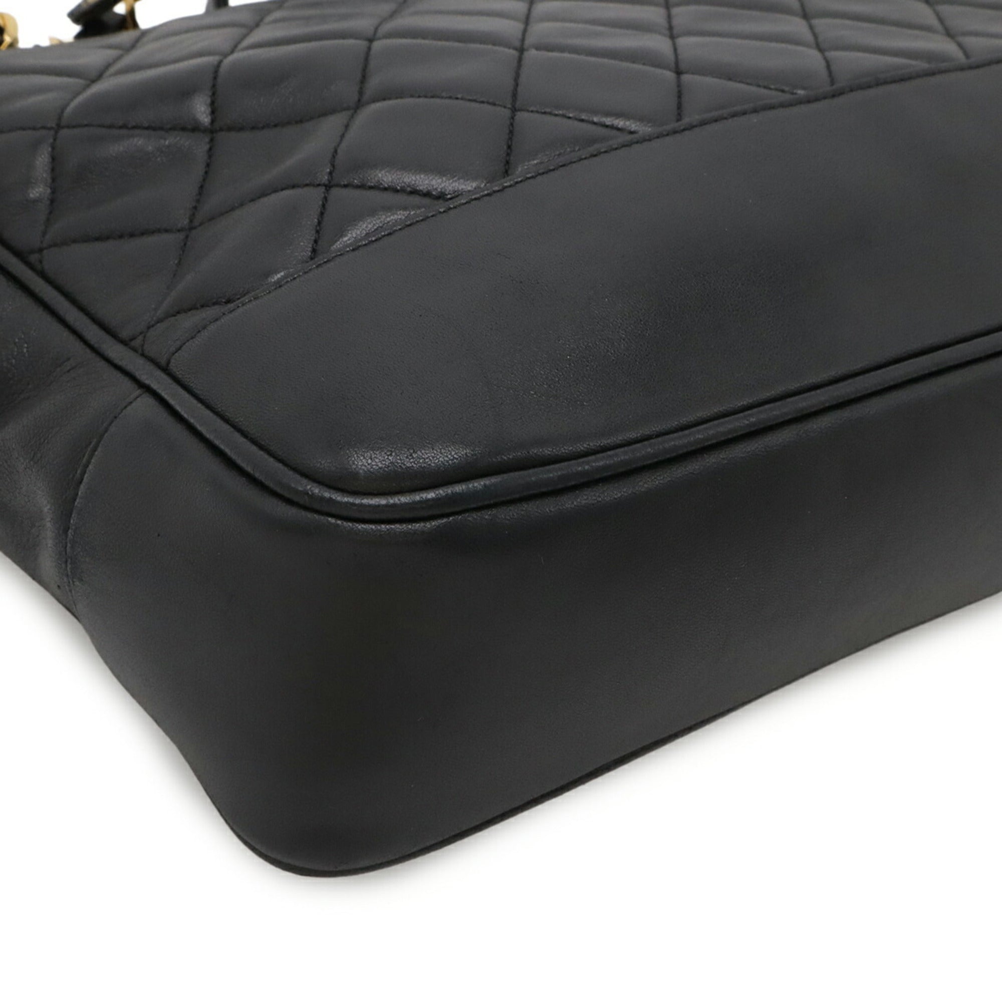 Chanel Black Shoulder Bag Tote Bag (Pre-Owned)