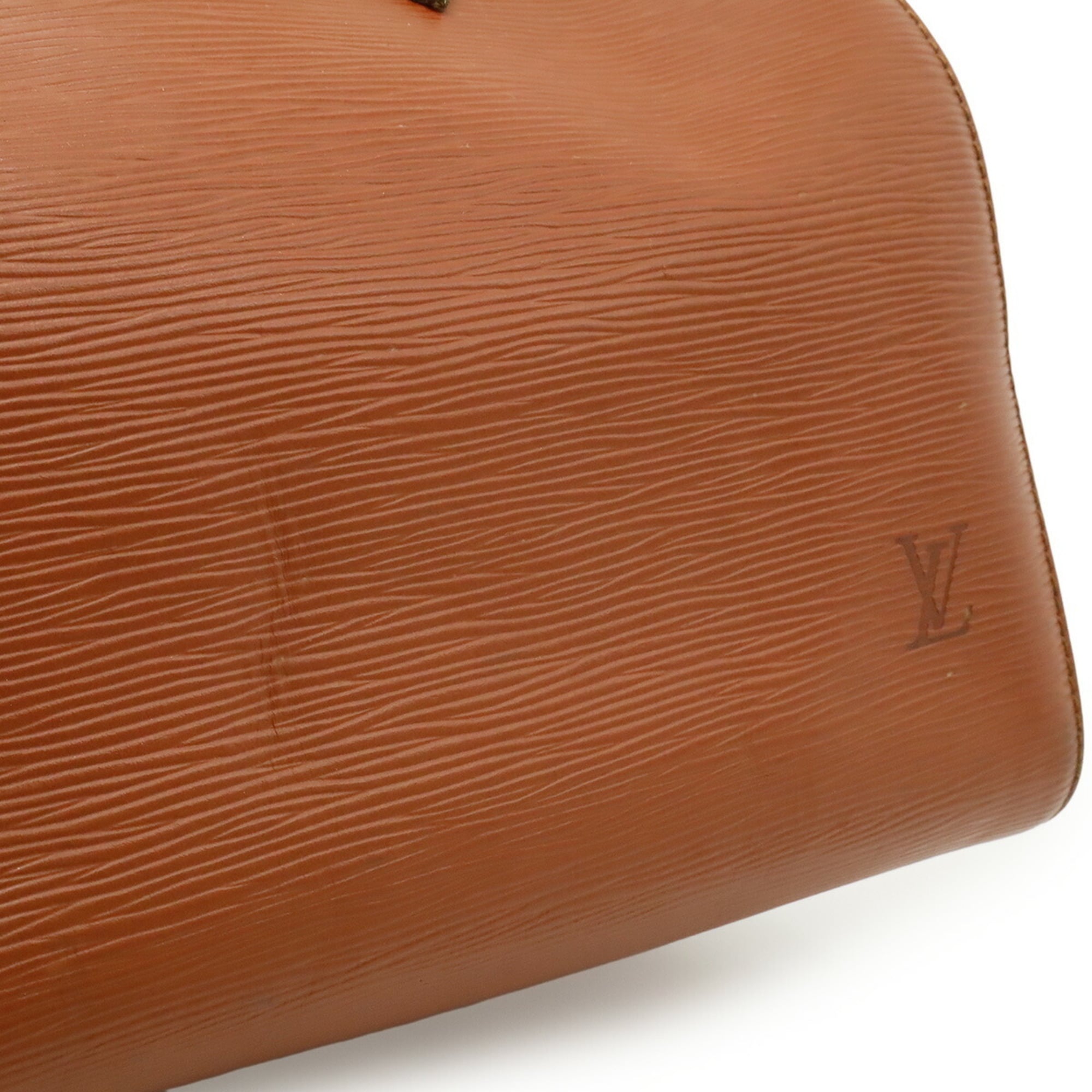 Louis Vuitton Epi Kenyan Brown Epi Leather Handbag (Pre-Owned)