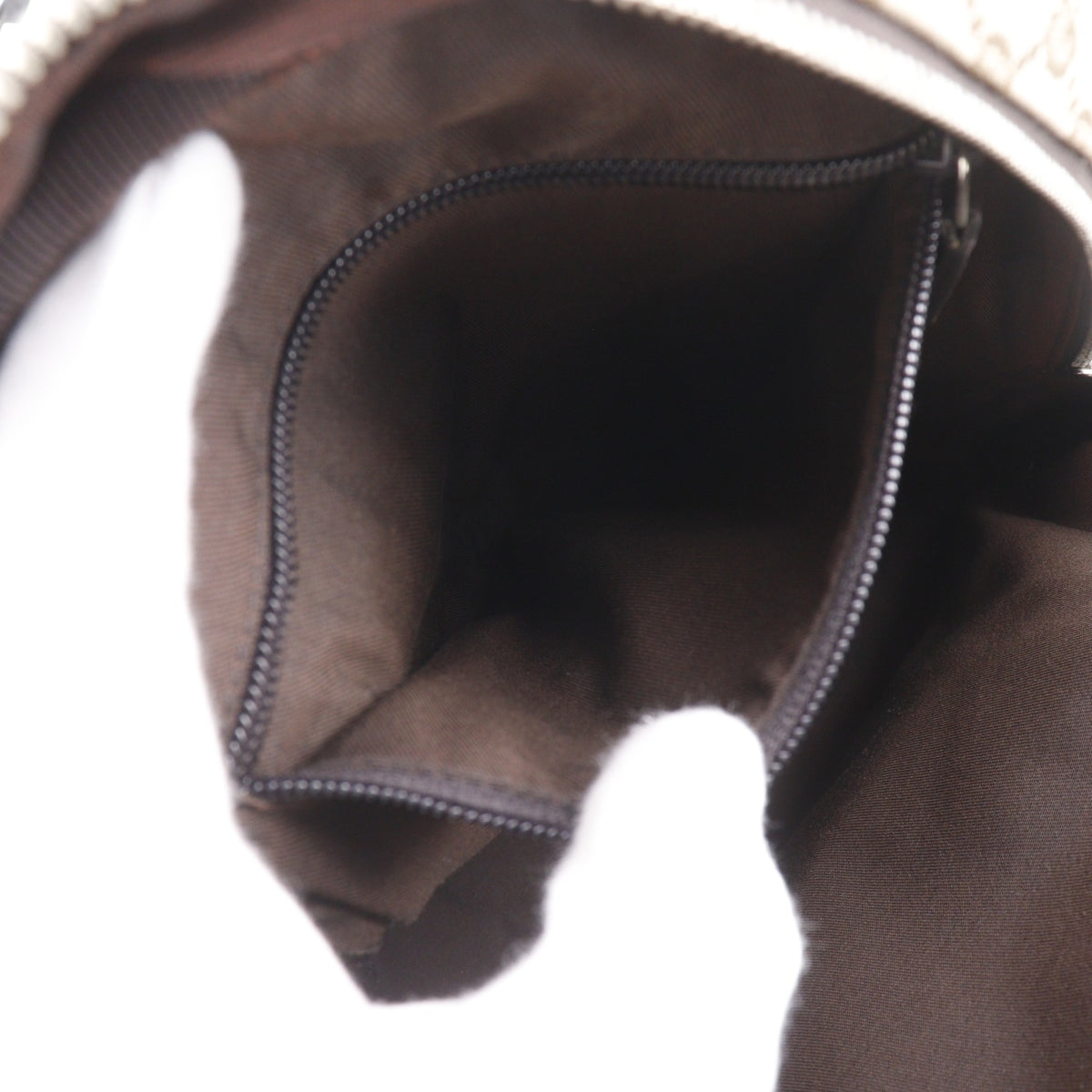 Gucci Gg Canvas Brown Gg Canvas Backpack (Pre-Owned)