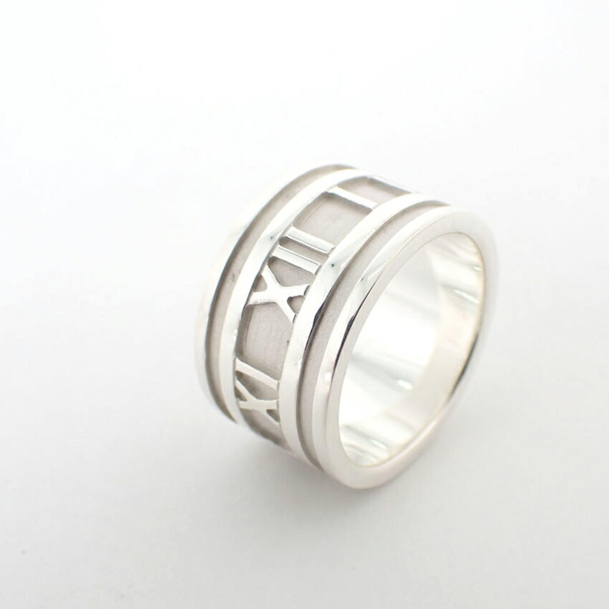 Tiffany Sterling Silver 925 Band Ring (Pre-Owned)