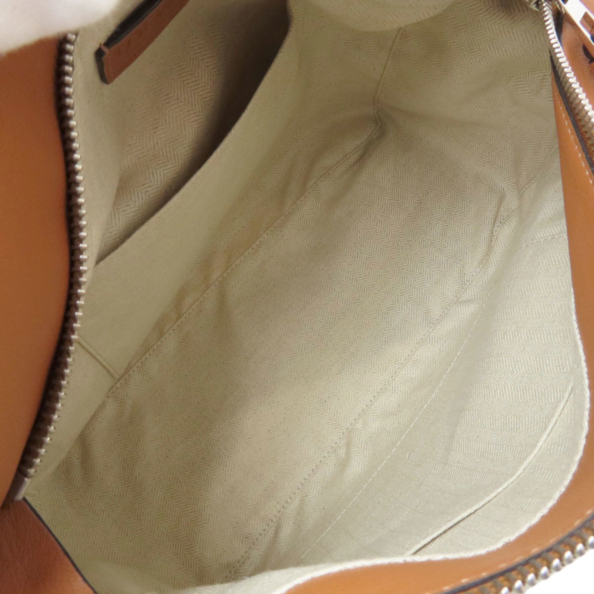 Loewe Brown Leather Handbag (Pre-Owned)