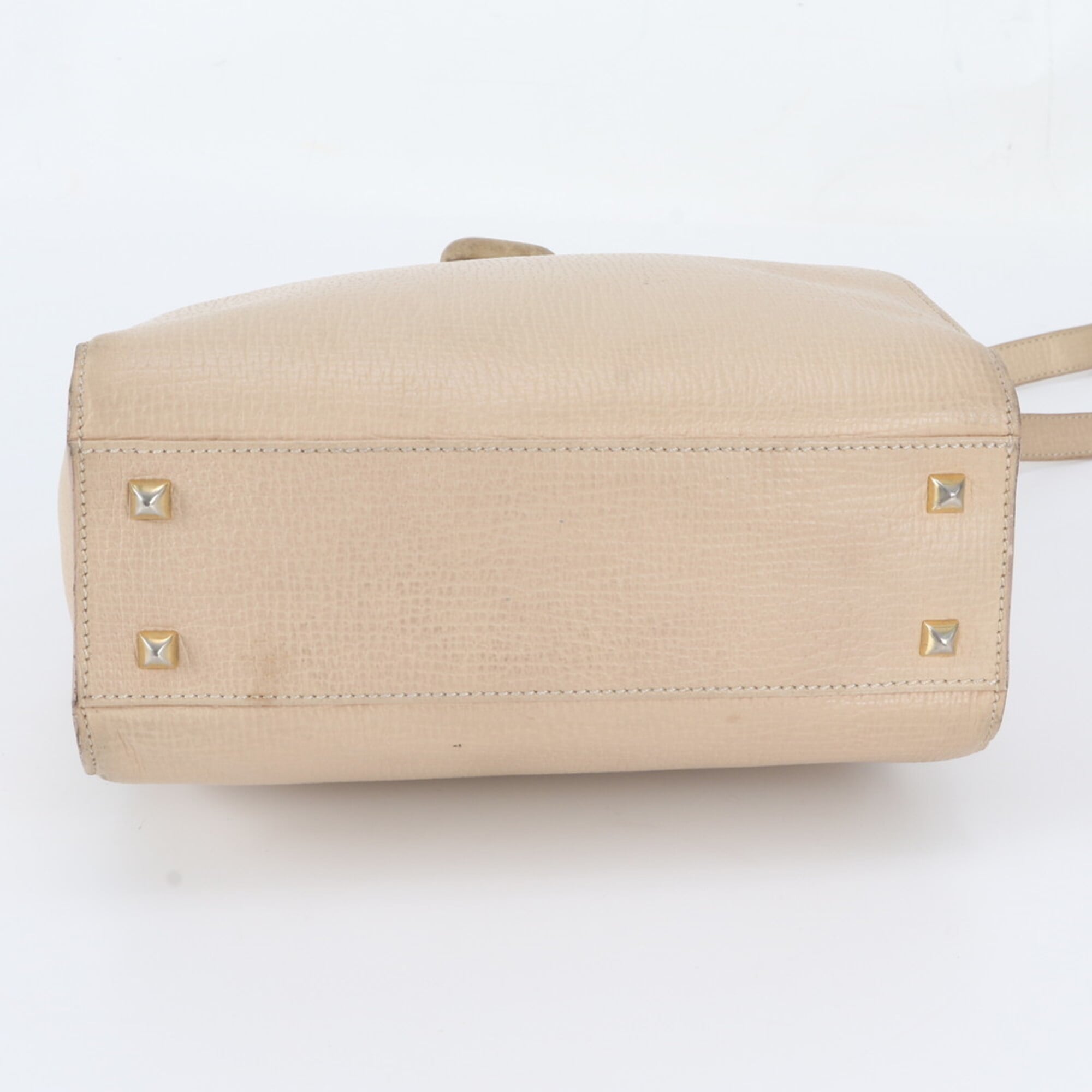 Loewe Beige Leather Shoulder Bag (Pre-Owned)