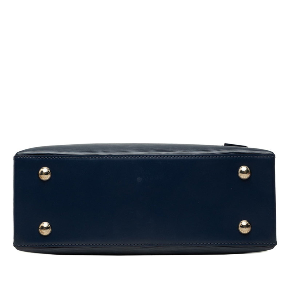 Louis Vuitton Blue Coquelicots Indigo Leather Handbag Shoulder Bag (Pre-Owned)