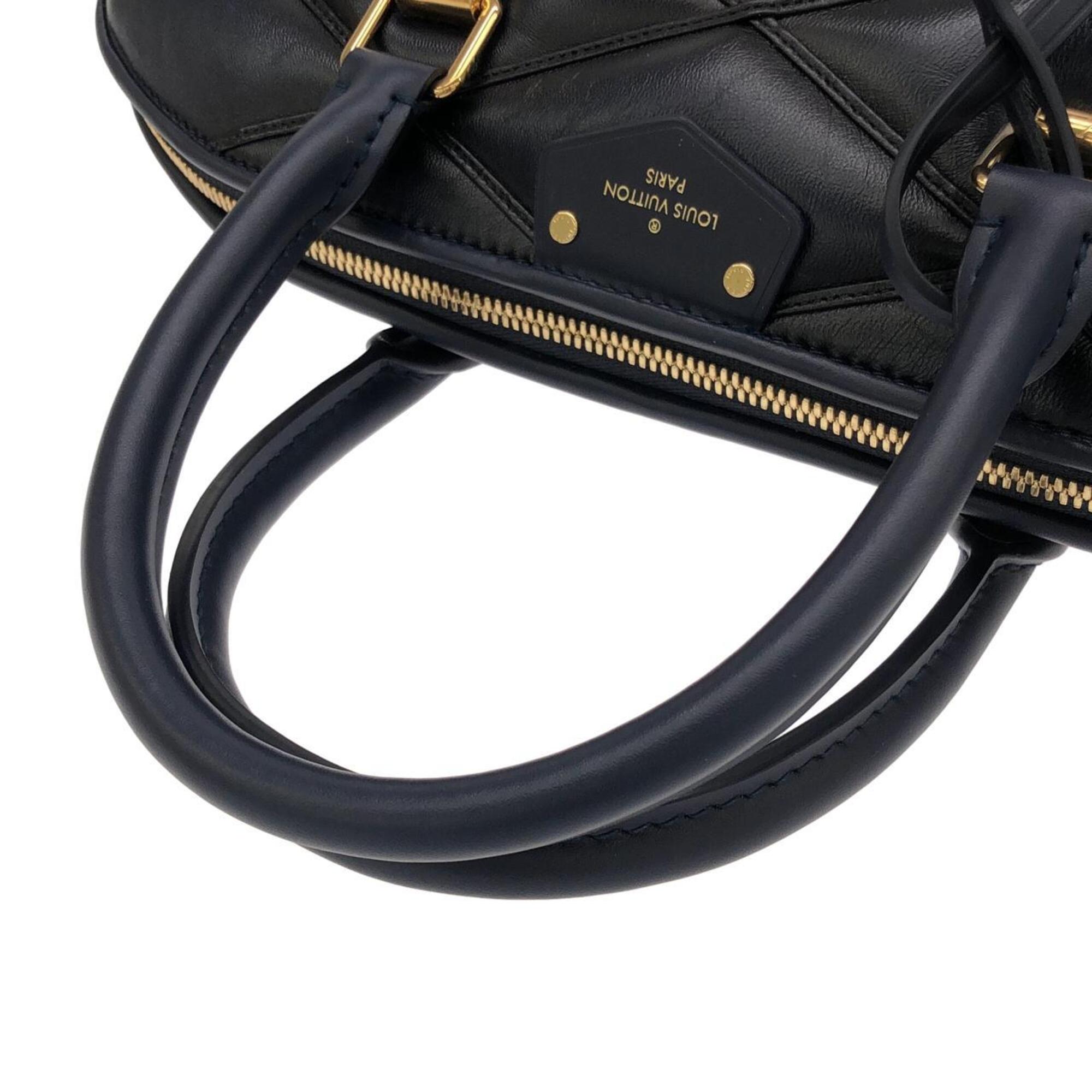 Louis Vuitton Blue Leather Handbag (Pre-Owned)