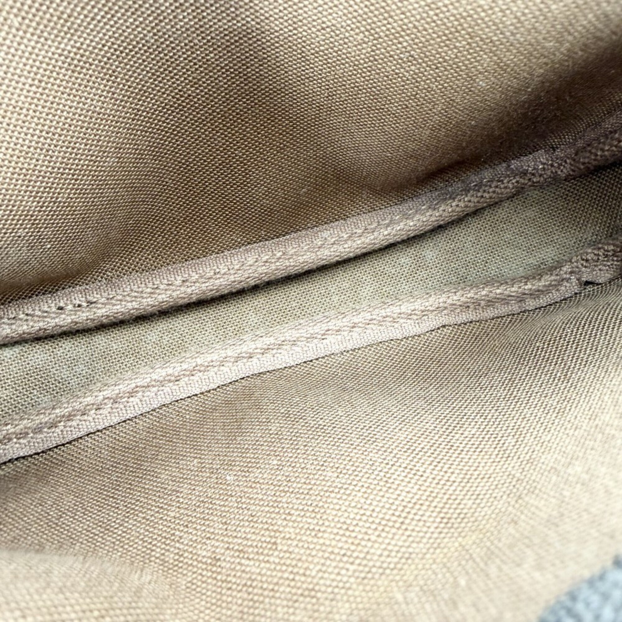 Louis Vuitton Brown Monogram Handbag Pochette Pouch (Pre-Owned)