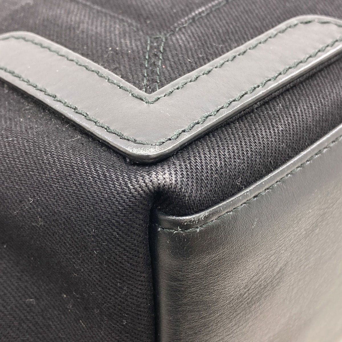 Balenciaga Black Canvas Handbag Pouch (Pre-Owned)