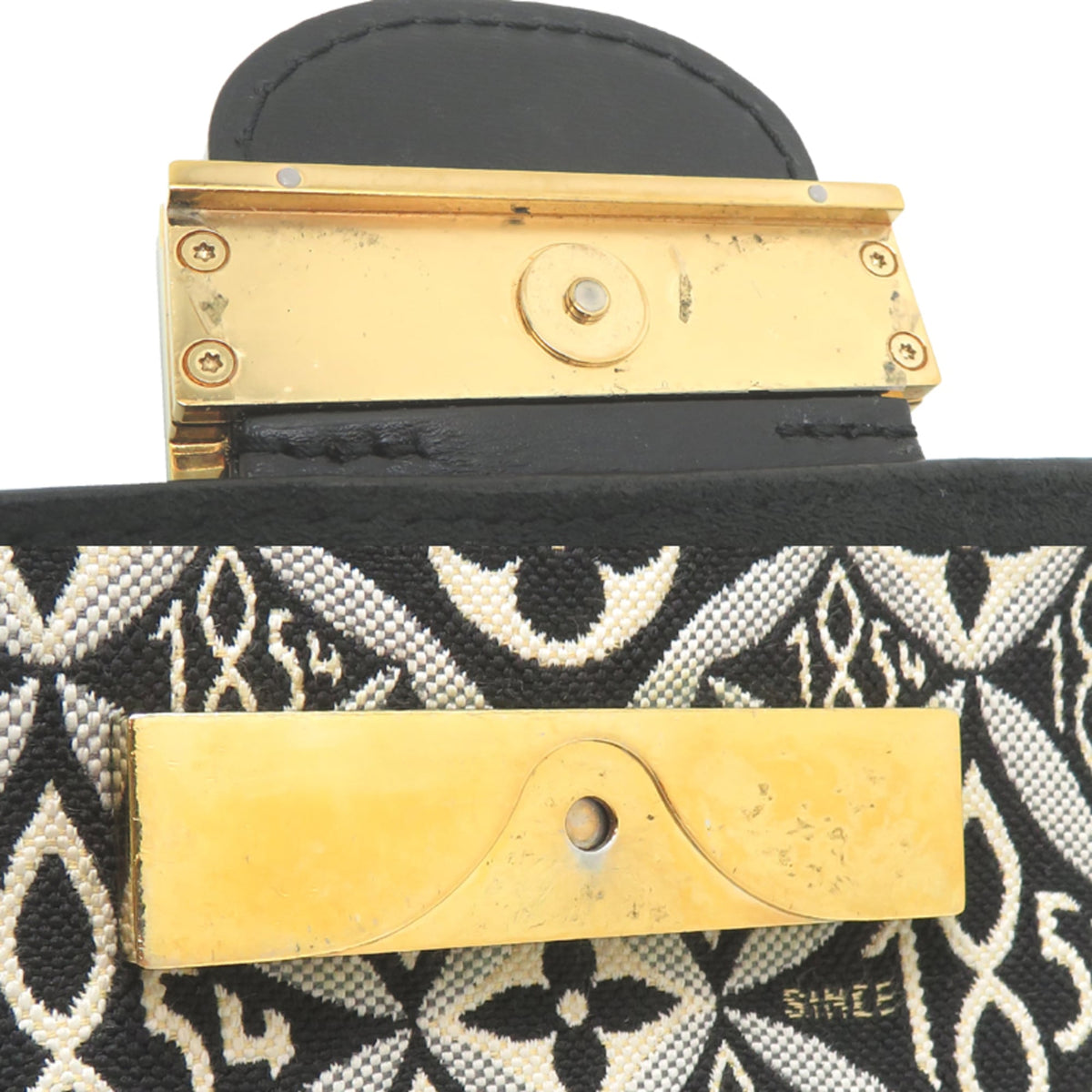 Louis Vuitton Black Monogram Shoulder Bag (Pre-Owned)