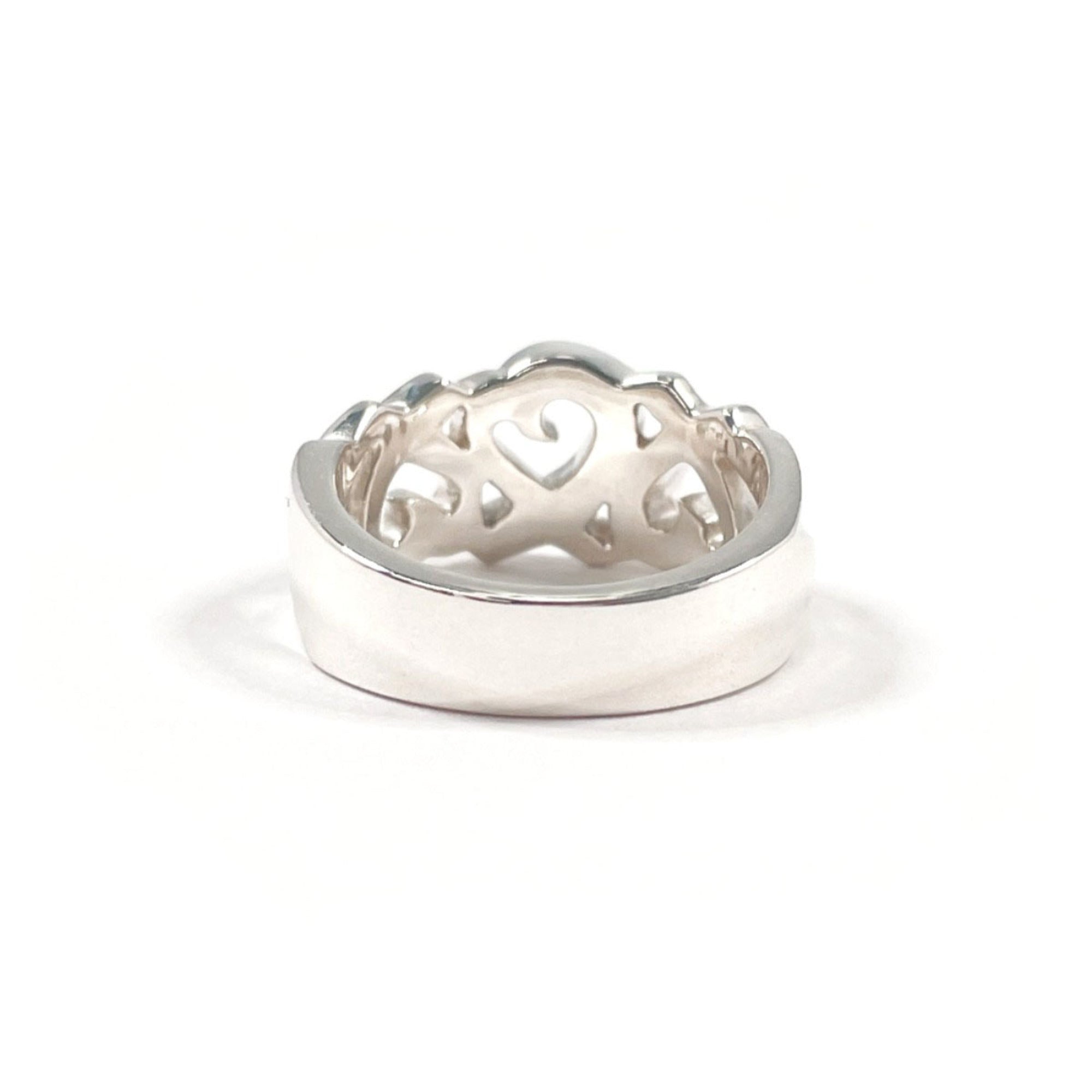 Tiffany Silver Silver 925 Band Ring (Pre-Owned)
