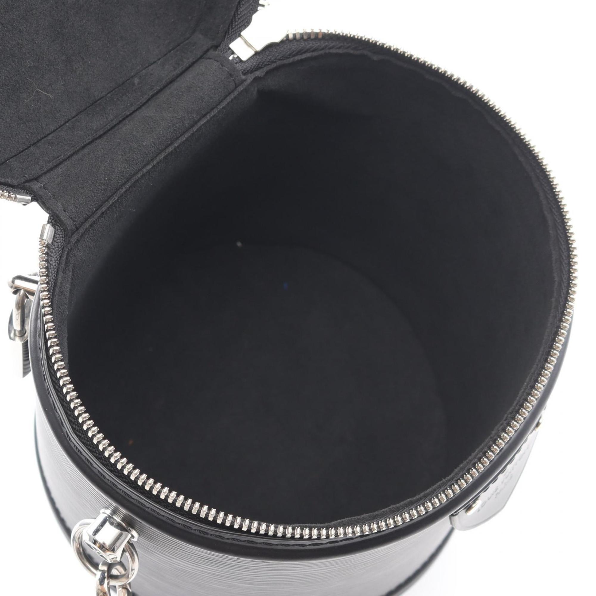 Louis Vuitton Black Noir Epi Leather Handbag (Pre-Owned)