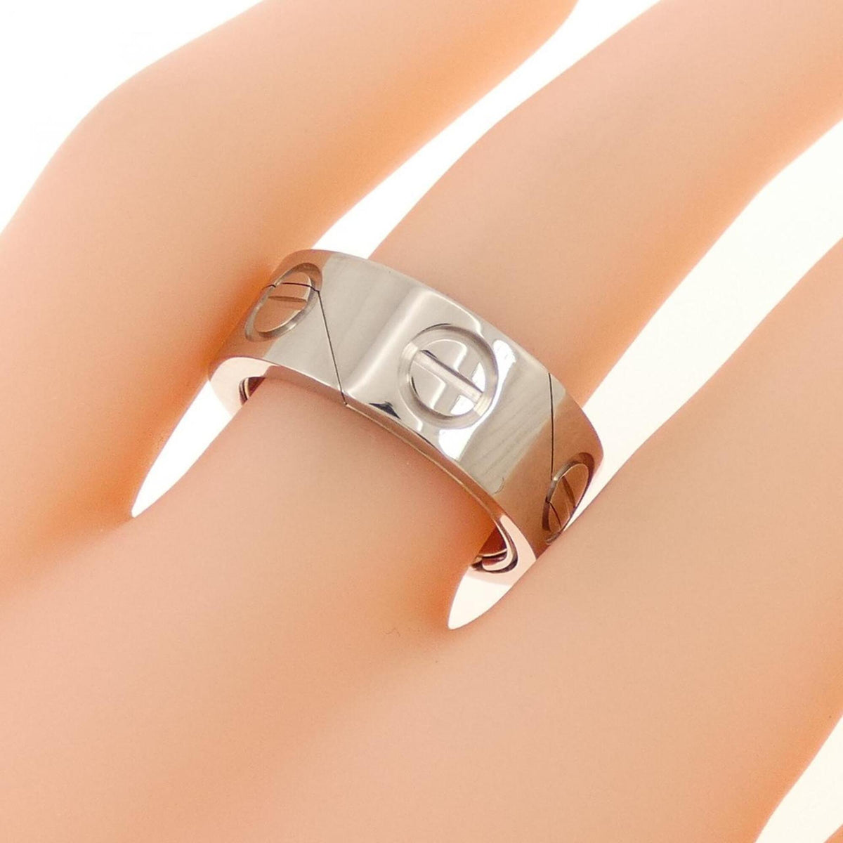 Cartier White Gold (18K) Band Ring (Pre-Owned)