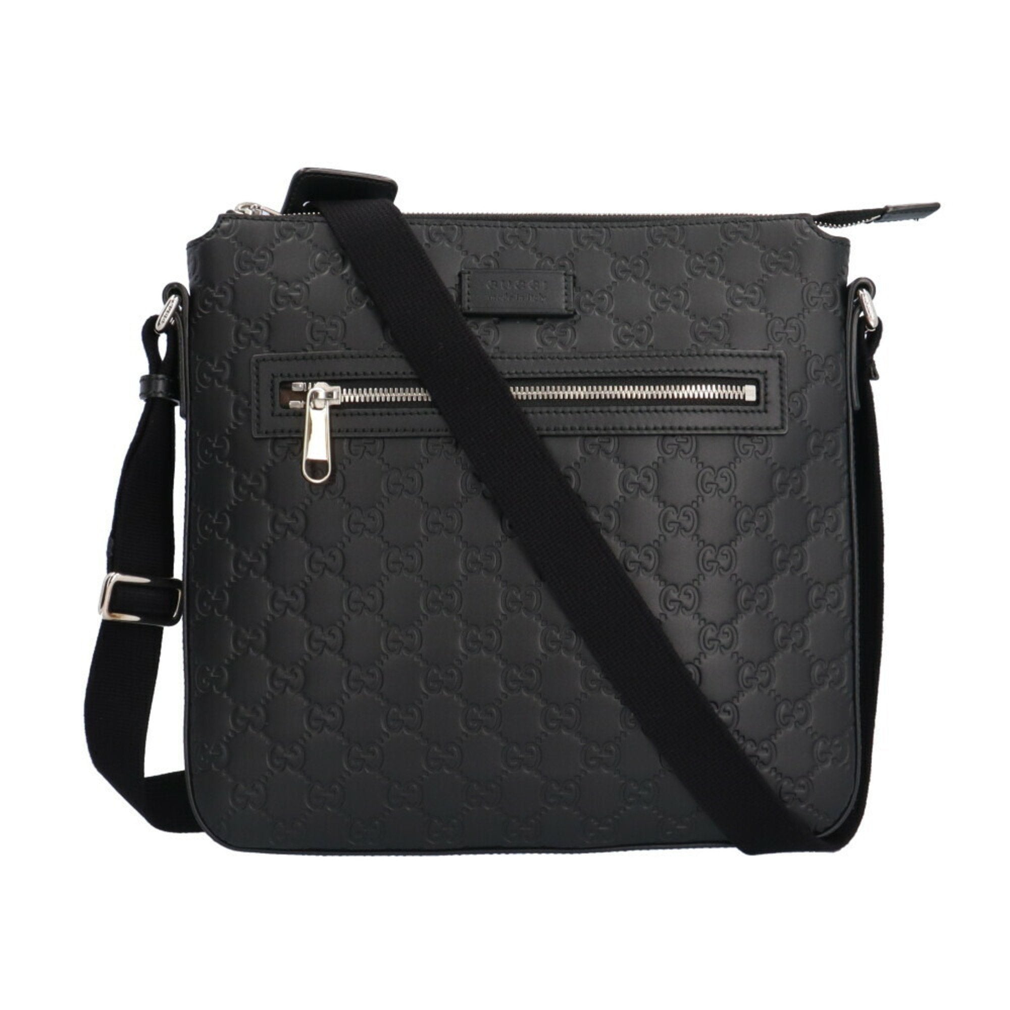 Gucci Black Leather Shoulder Bag (Pre-Owned)