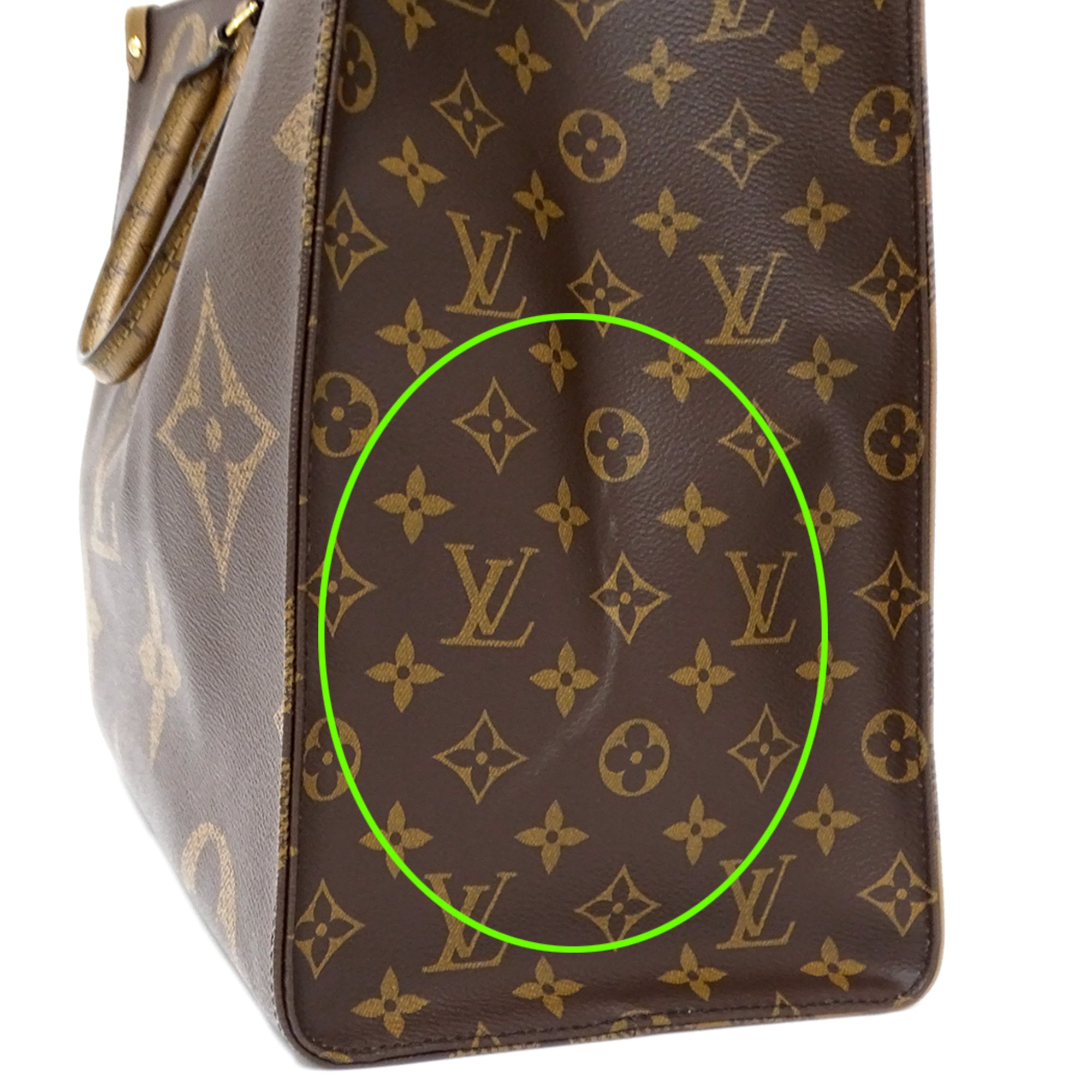 Louis Vuitton Monogram Monogram Reverse Monogram Canvas Handbag Shoulder Bag Tote Bag (Pre-Owned)