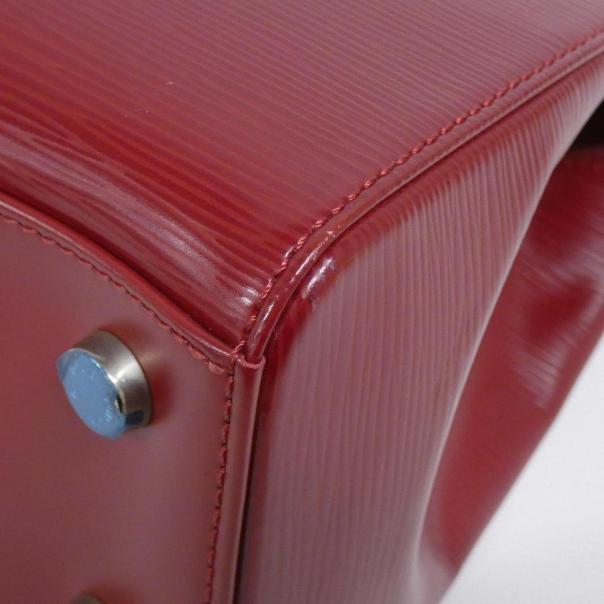 Louis Vuitton Ruby Leather Handbag (Pre-Owned)
