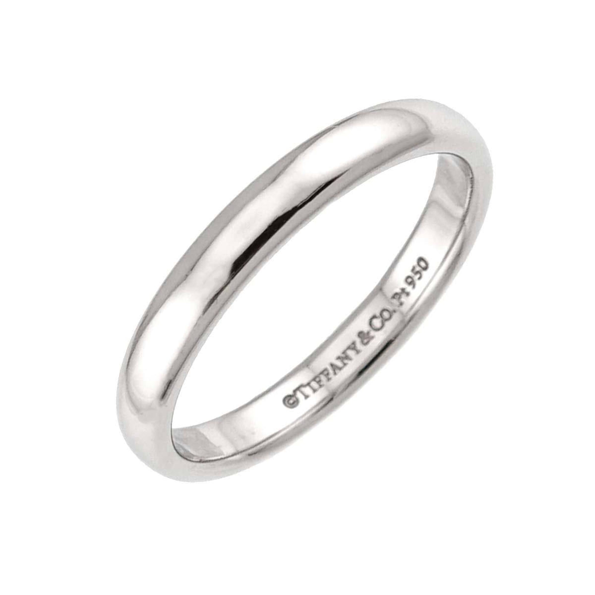 Tiffany Platinum 950 Band Ring (Pre-Owned)