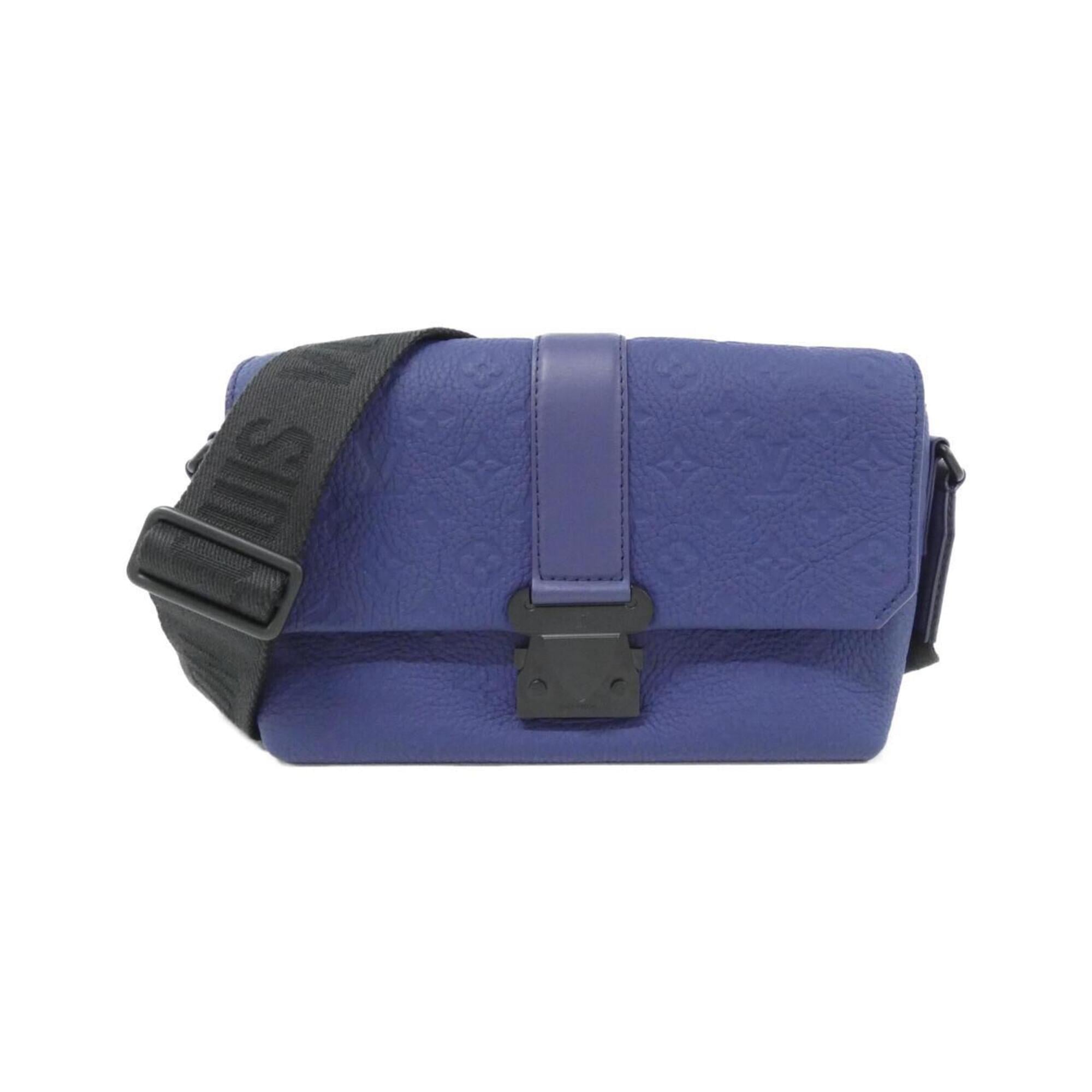 Louis Vuitton Blue Nuit Leather Shoulder Bag (Pre-Owned)