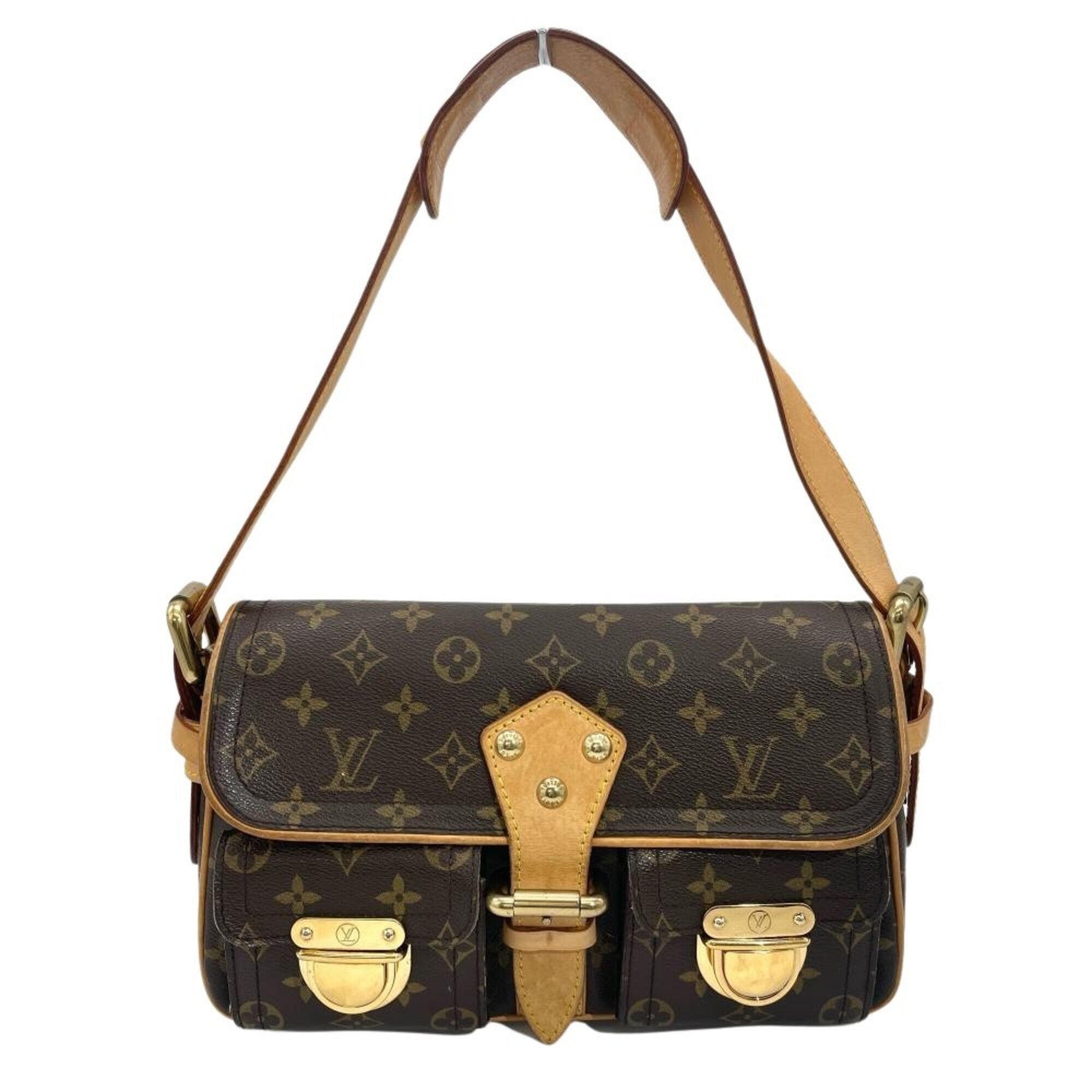 Louis Vuitton Brown Monogram Shoulder Bag (Pre-Owned)
