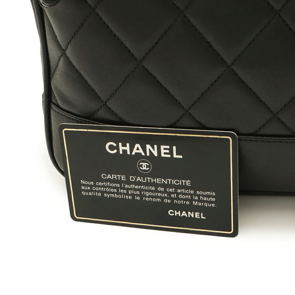 Chanel Black Shoulder Bag Tote Bag (Pre-Owned)