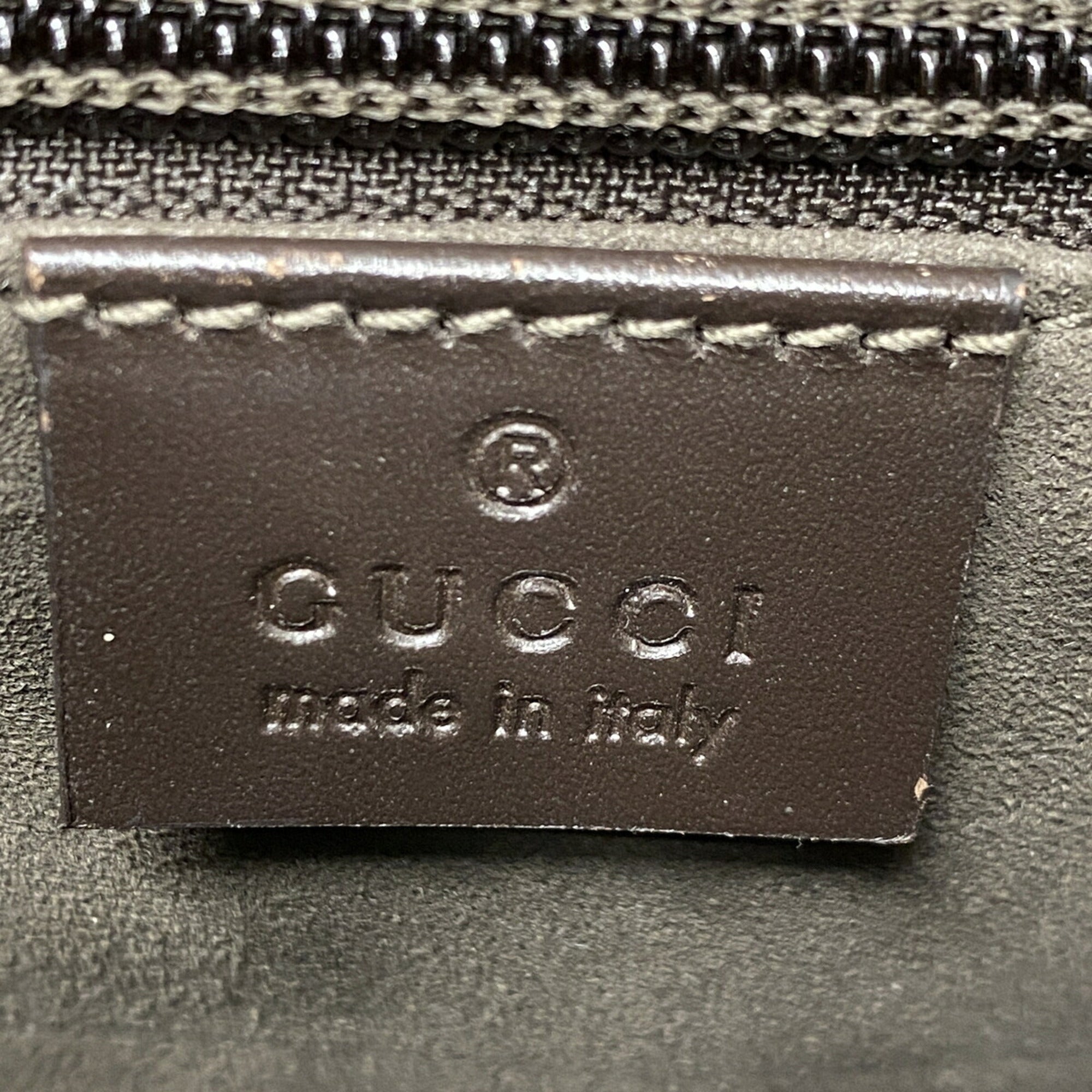 Gucci Brown Pvc Shoulder Bag (Pre-Owned)